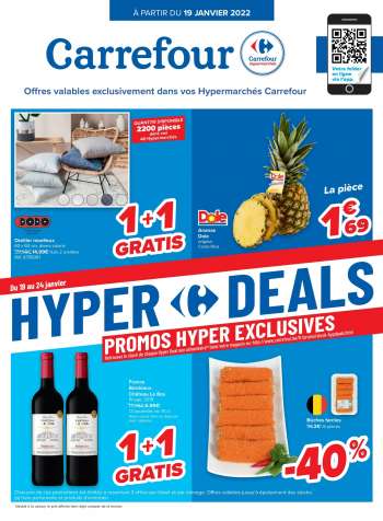 Carrefour hypermarkt-aanbieding - 19.1.2022 - 31.1.2022.
