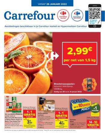 Carrefour-aanbieding - 26.1.2022 - 7.2.2022.