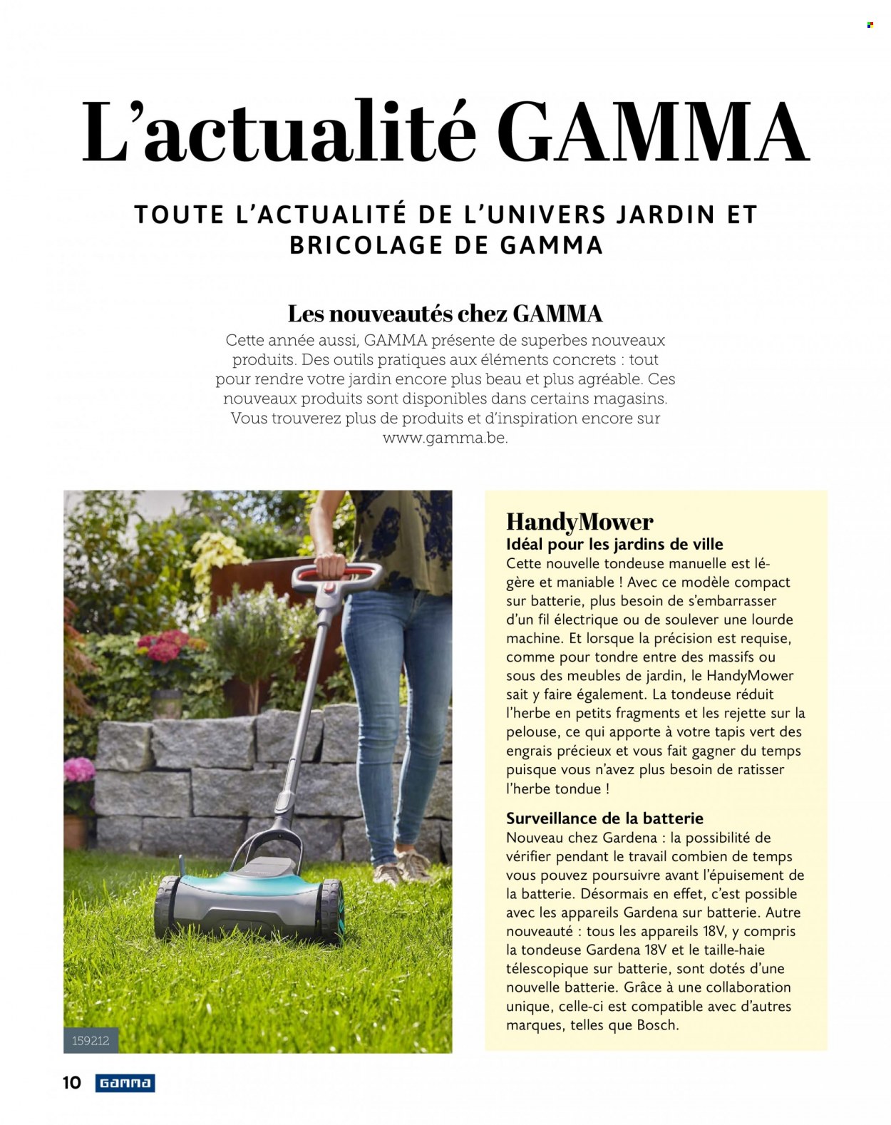 Catalogue Gamma. Page 10.