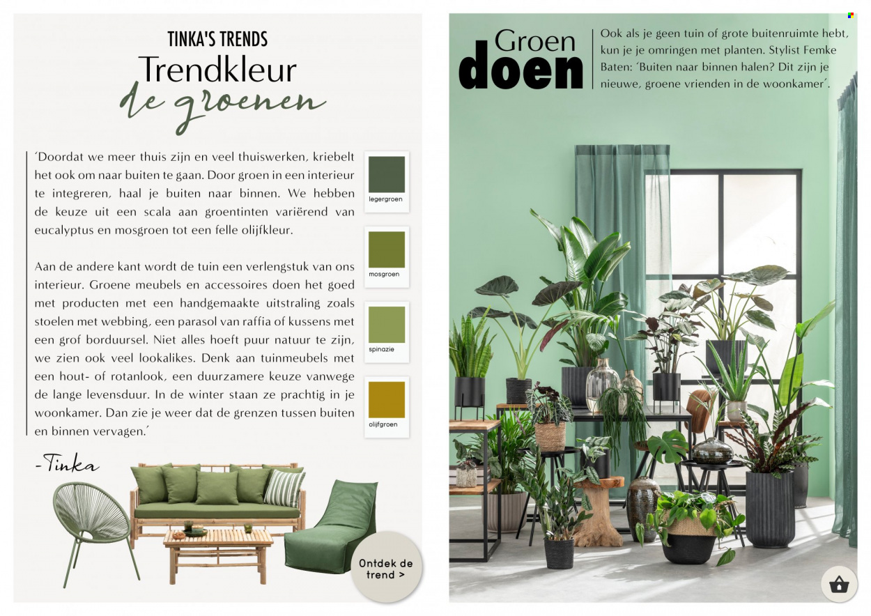 Catalogue Leen Bakker. Page 8.