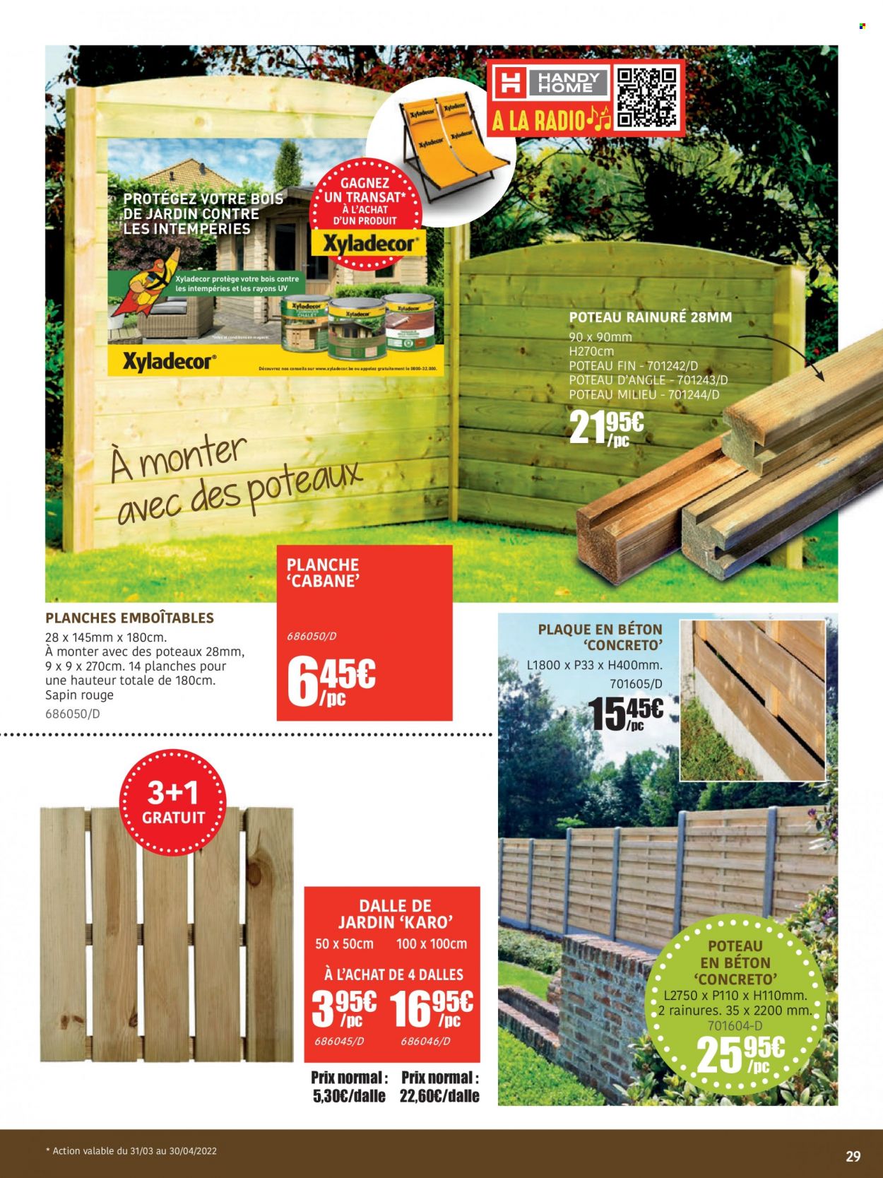 Catalogue HandyHome - 31.3.2022 - 30.9.2022. Page 29.