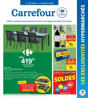 Carrefour hypermarkt folder