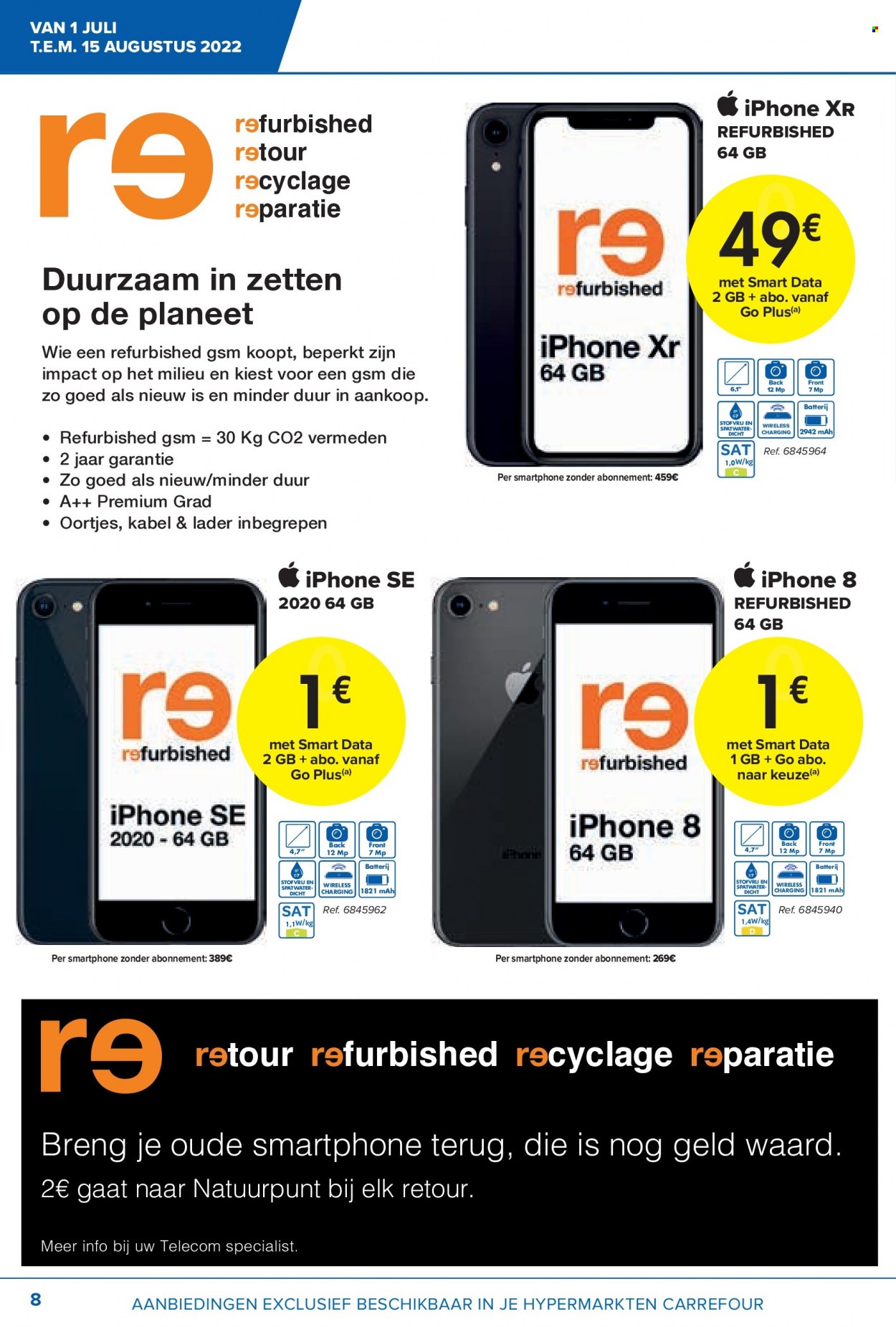 Catalogue Carrefour hypermarkt - 1.7.2022 - 15.8.2022. Page 8.