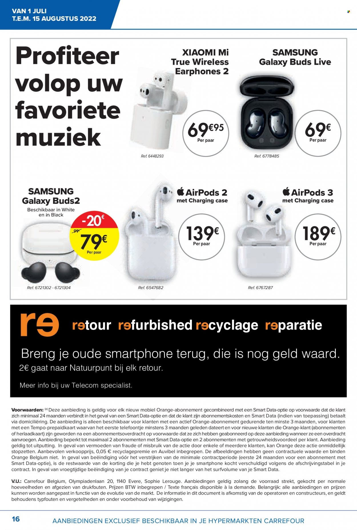Catalogue Carrefour hypermarkt - 1.7.2022 - 15.8.2022. Page 16.