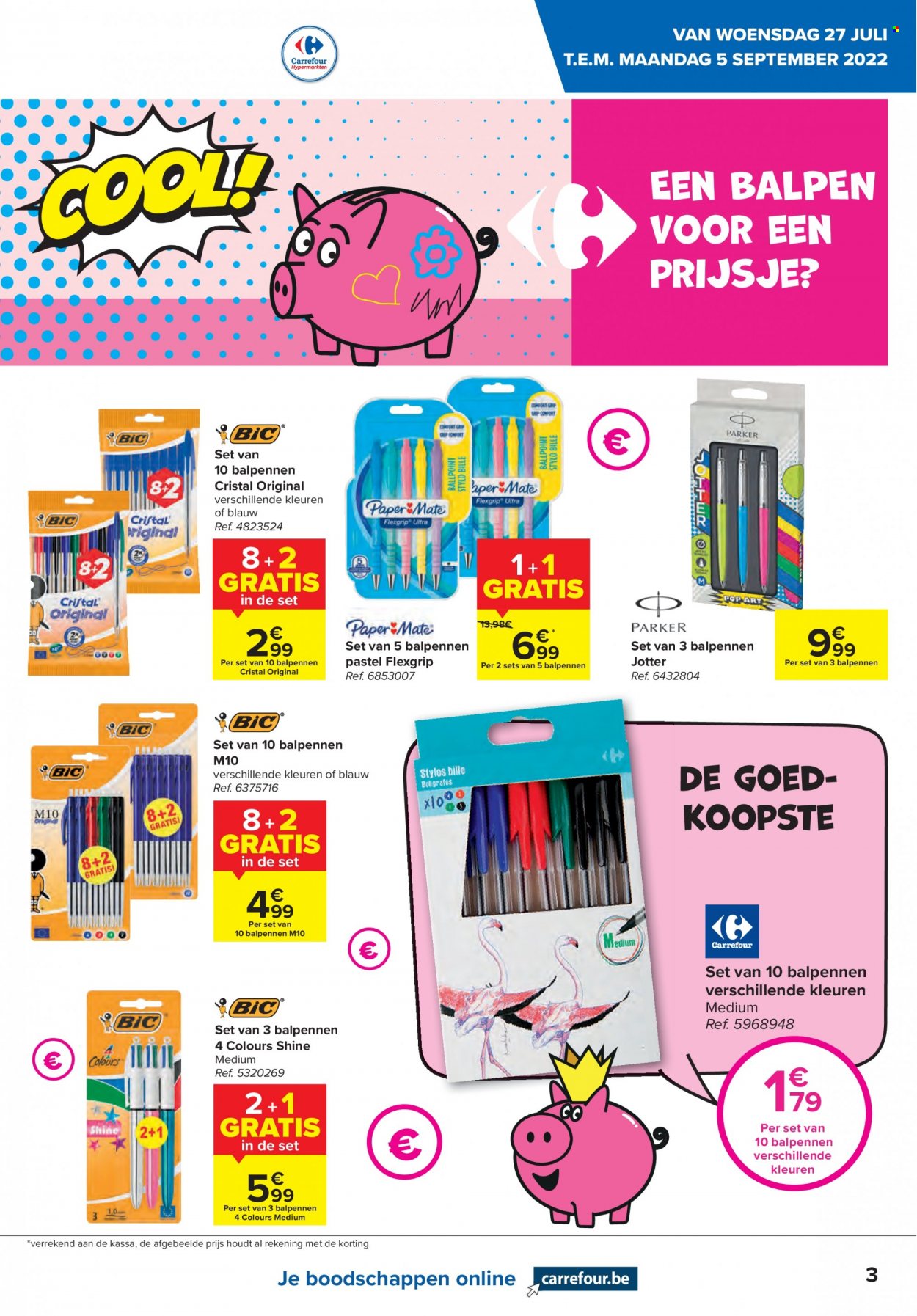 Catalogue Carrefour hypermarkt - 27.7.2022 - 5.9.2022. Page 3.