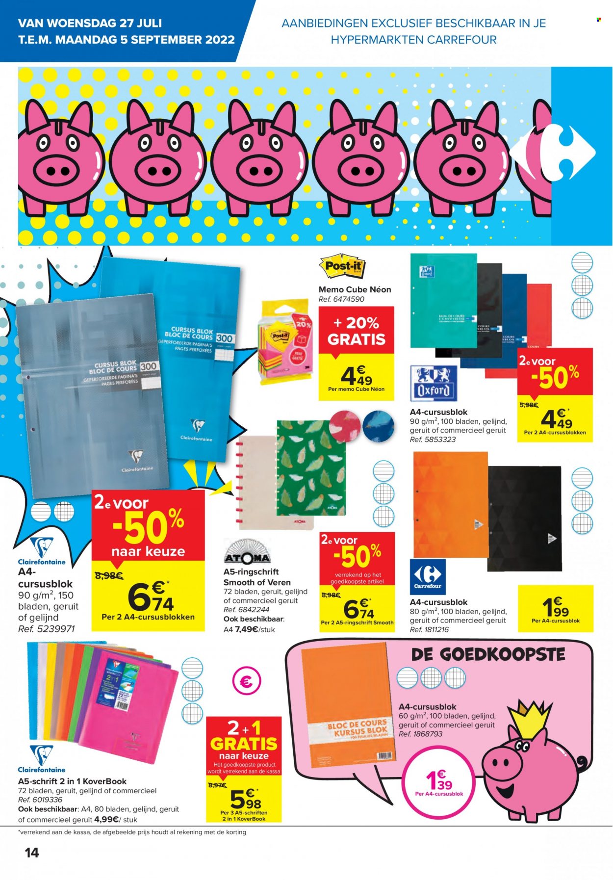 Catalogue Carrefour hypermarkt - 27.7.2022 - 5.9.2022. Page 14.