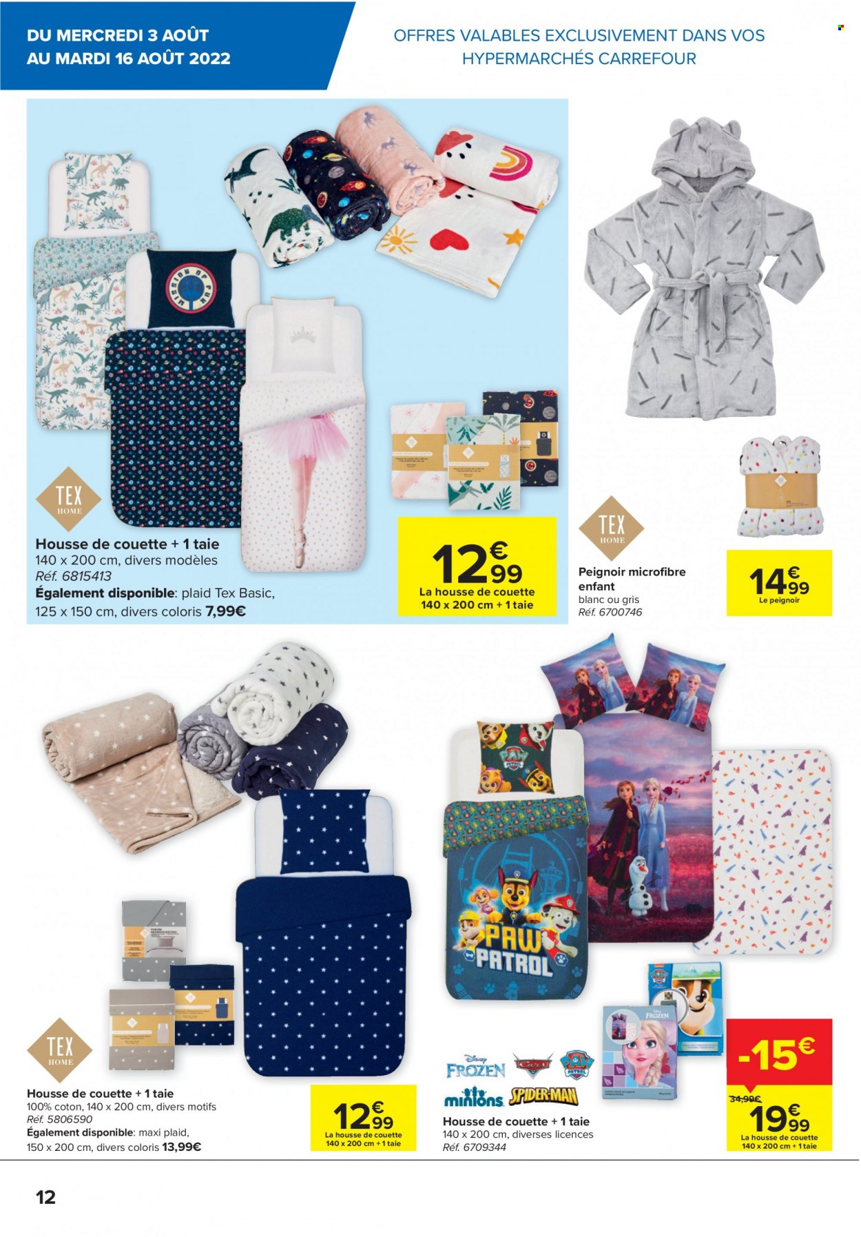 Catalogue Carrefour hypermarkt - 3.8.2022 - 16.8.2022. Page 12.