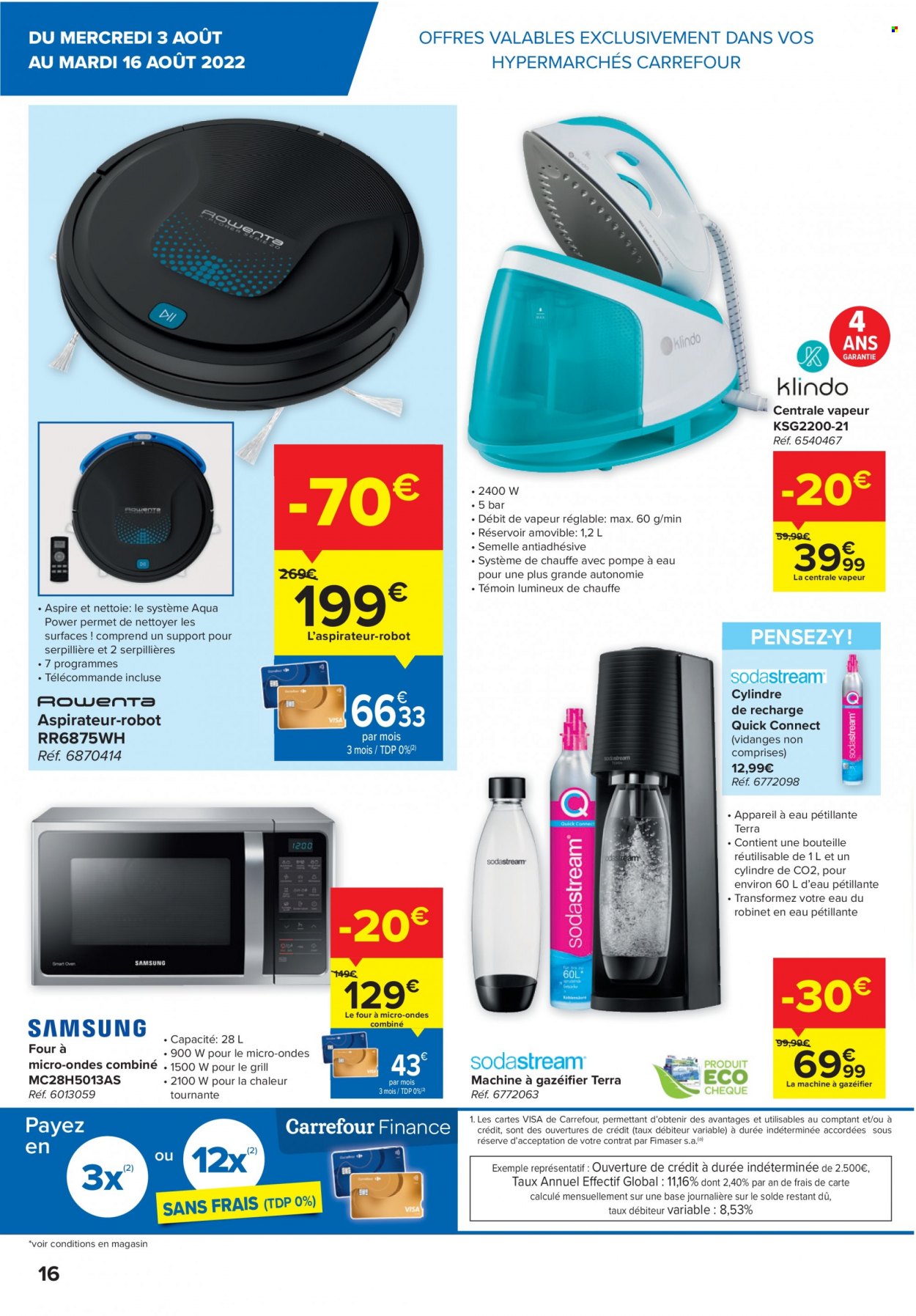 Catalogue Carrefour hypermarkt - 3.8.2022 - 16.8.2022. Page 16.