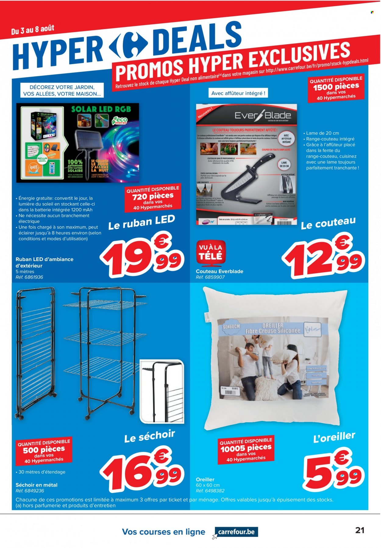 Catalogue Carrefour hypermarkt - 3.8.2022 - 16.8.2022. Page 21.
