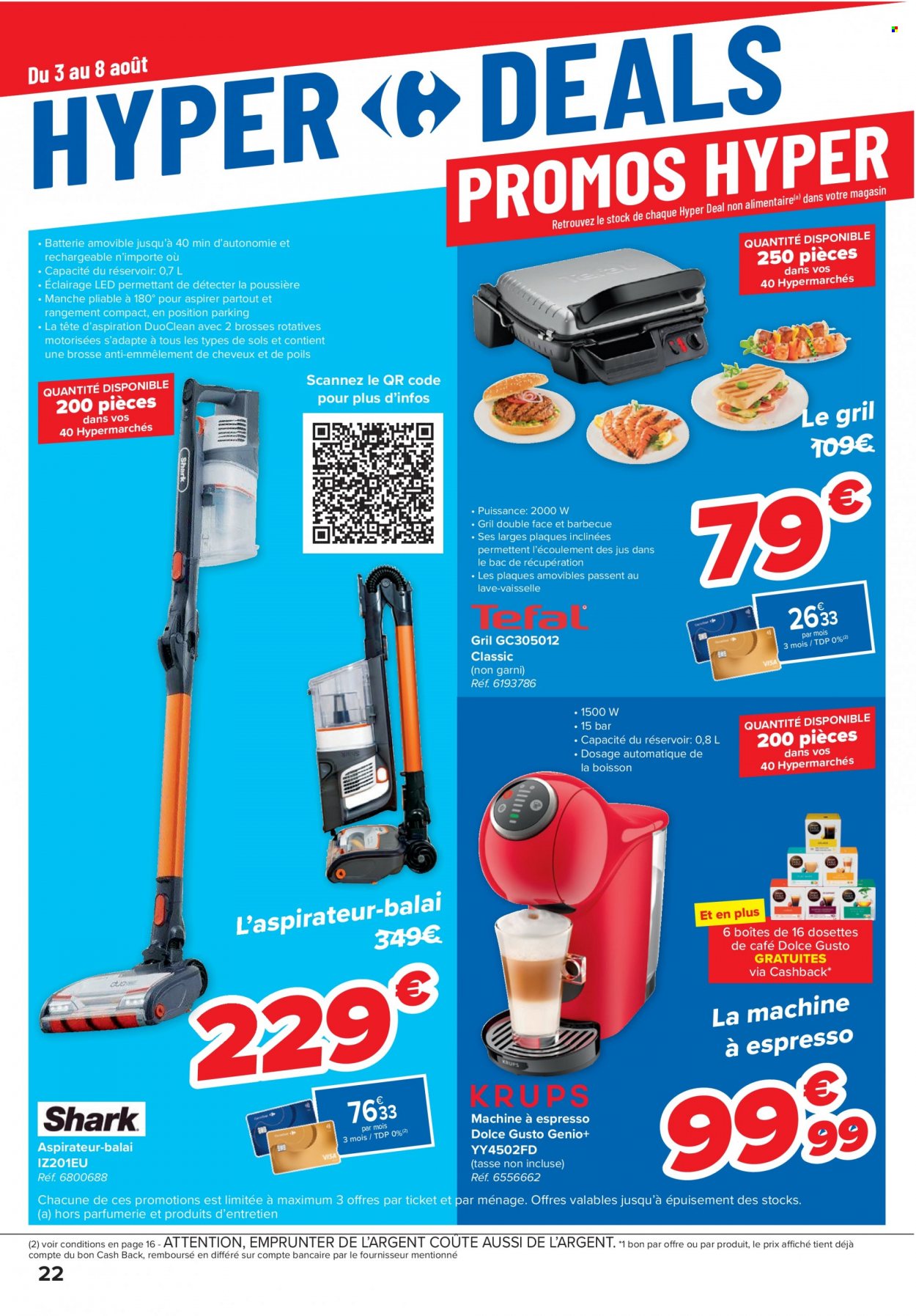 Catalogue Carrefour hypermarkt - 3.8.2022 - 16.8.2022. Page 22.