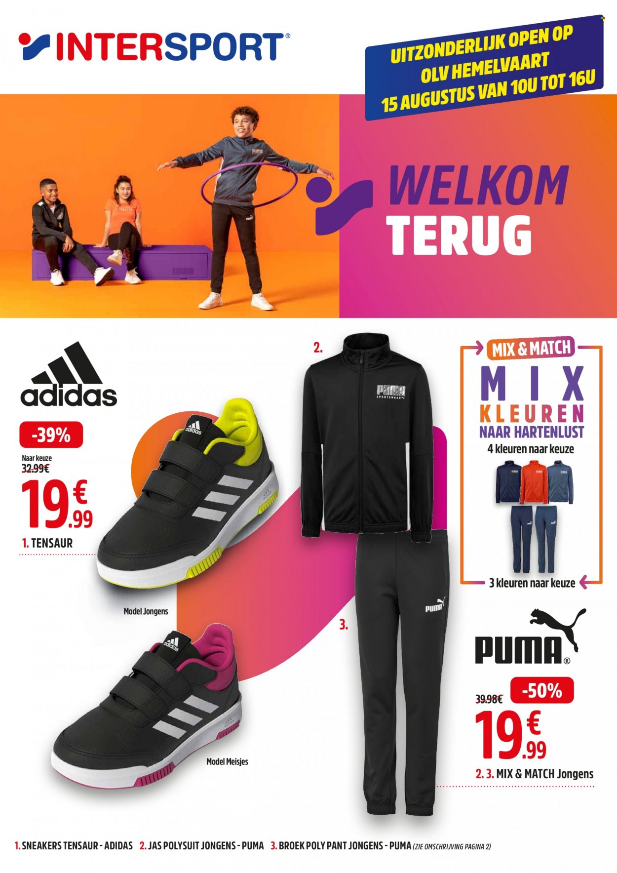Catalogue Intersport - 1.8.2022 - 13.8.2022. Page 1.