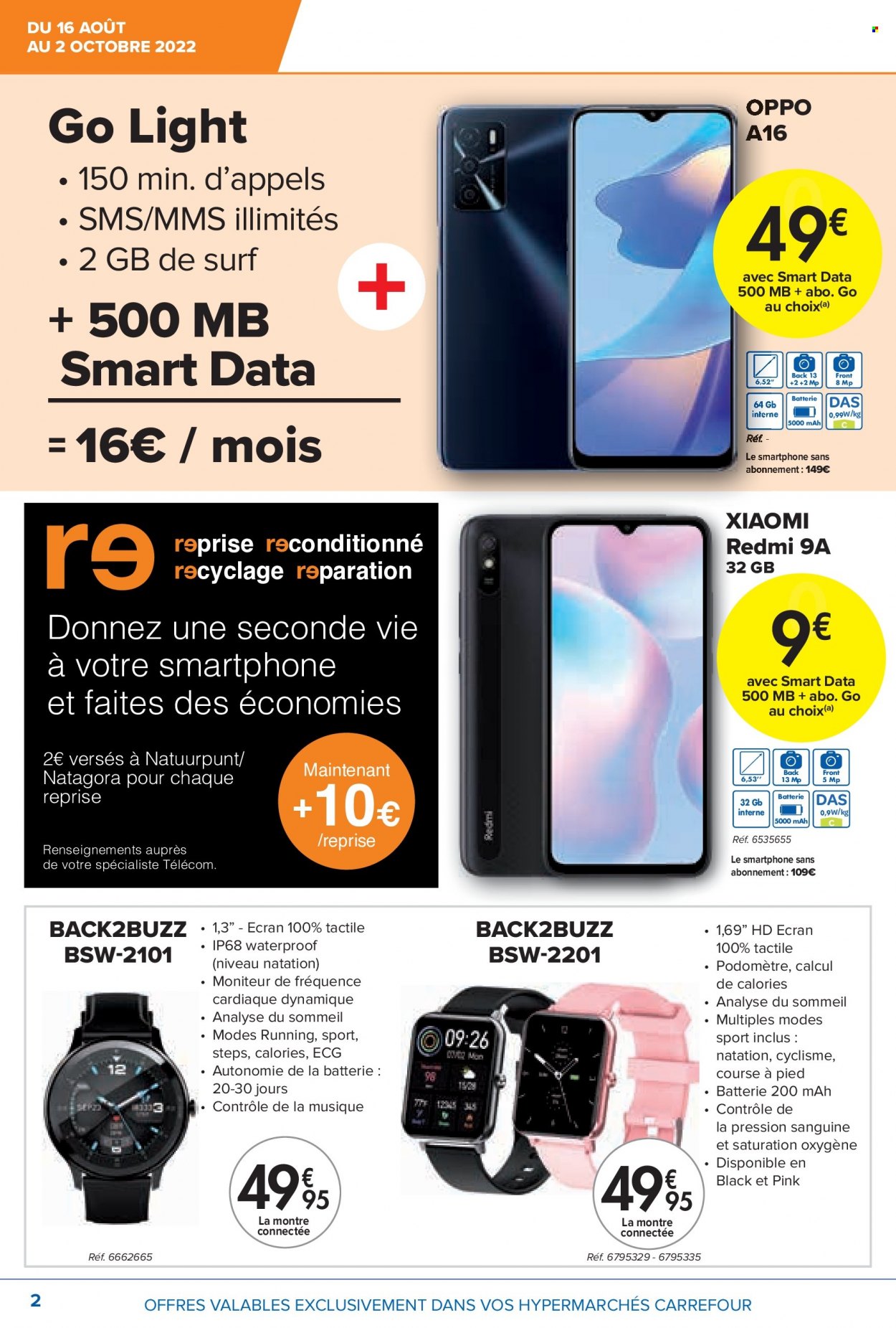 Catalogue Carrefour hypermarkt - 16.8.2022 - 2.10.2022. Page 2.