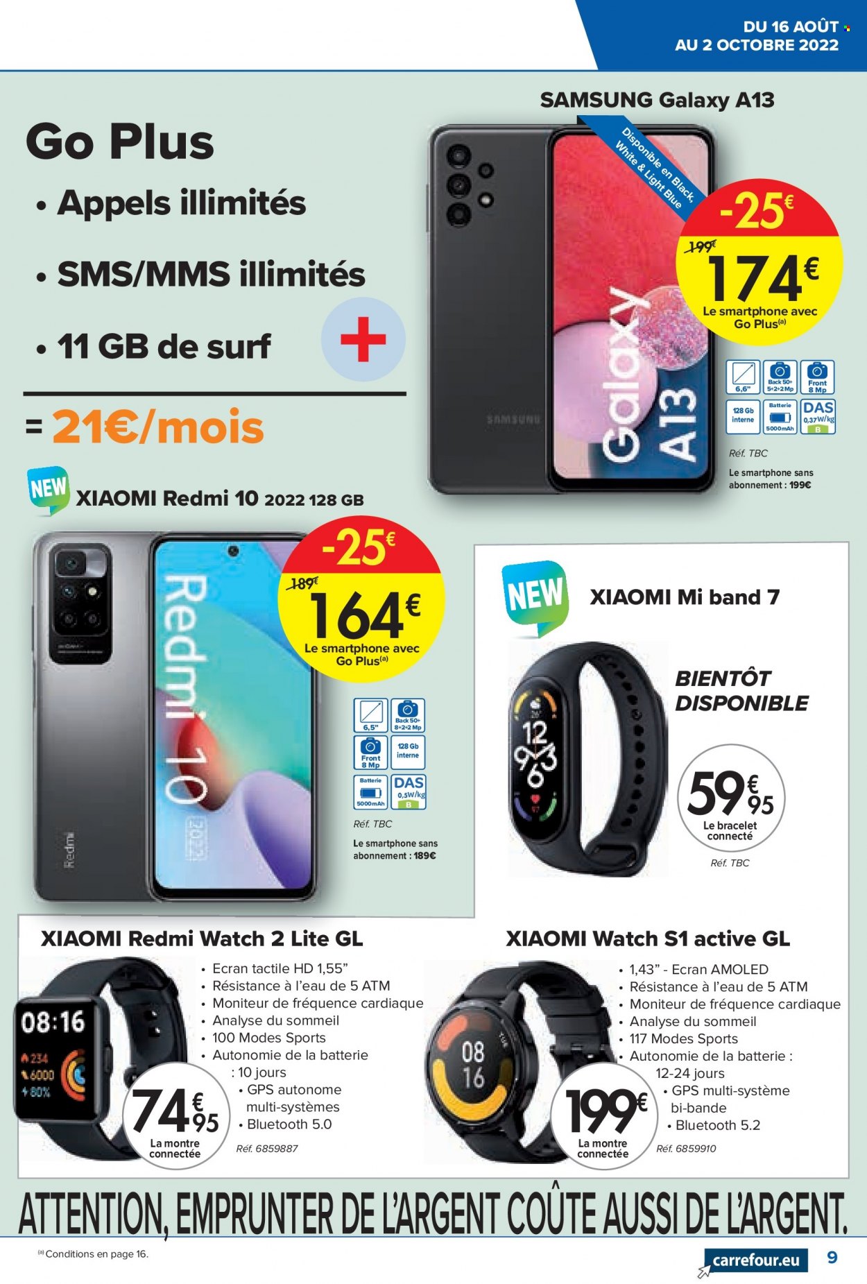 Catalogue Carrefour hypermarkt - 16.8.2022 - 2.10.2022. Page 9.
