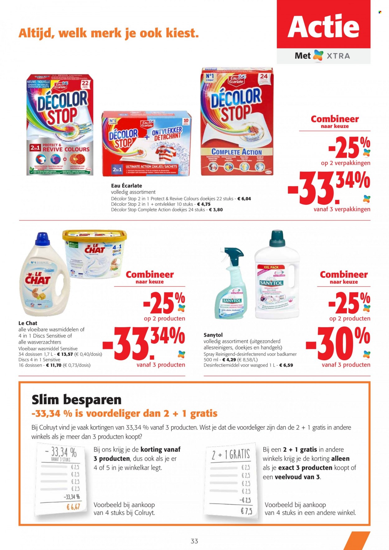 Catalogue Colruyt - 21.9.2022 - 4.10.2022. Page 33.