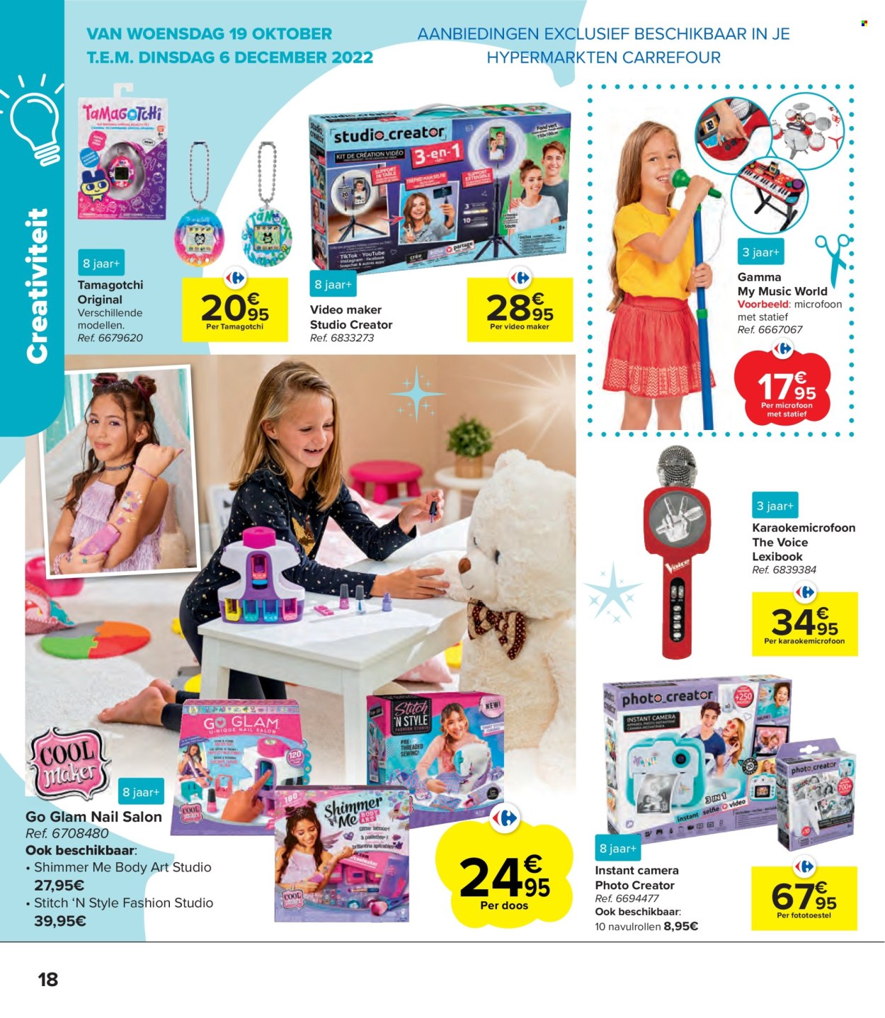 Catalogue Carrefour hypermarkt - 19.10.2022 - 6.12.2022. Page 18.
