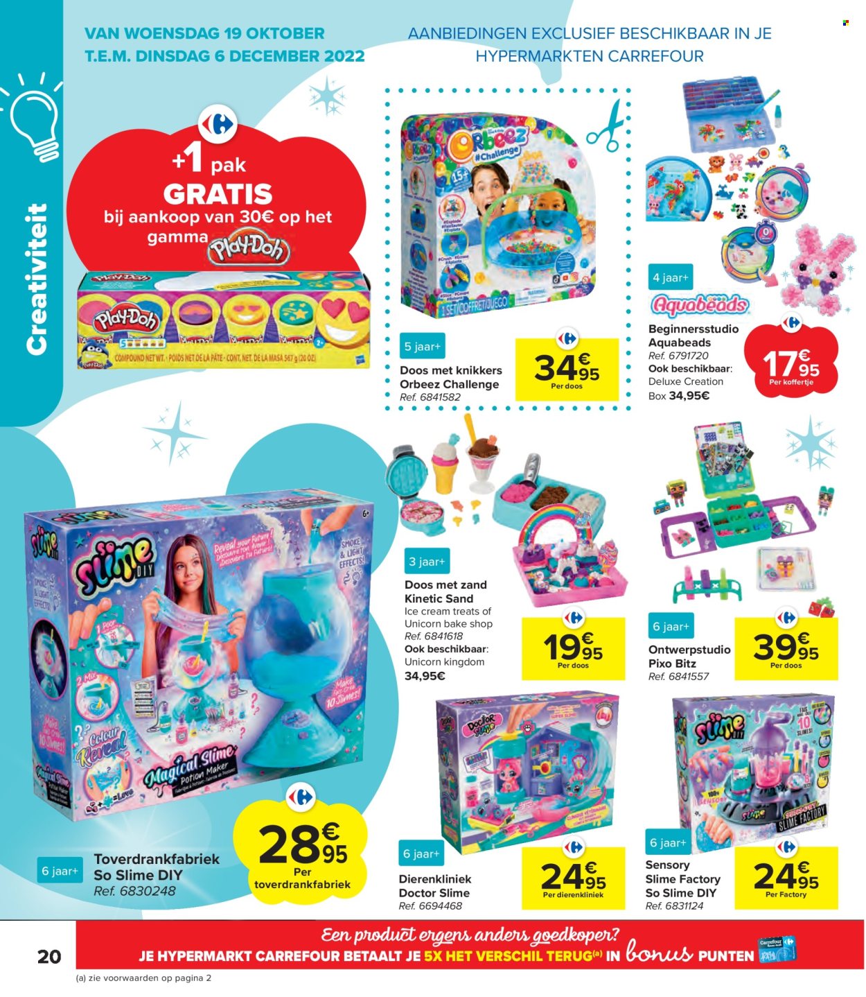 Catalogue Carrefour hypermarkt - 19.10.2022 - 6.12.2022. Page 20.