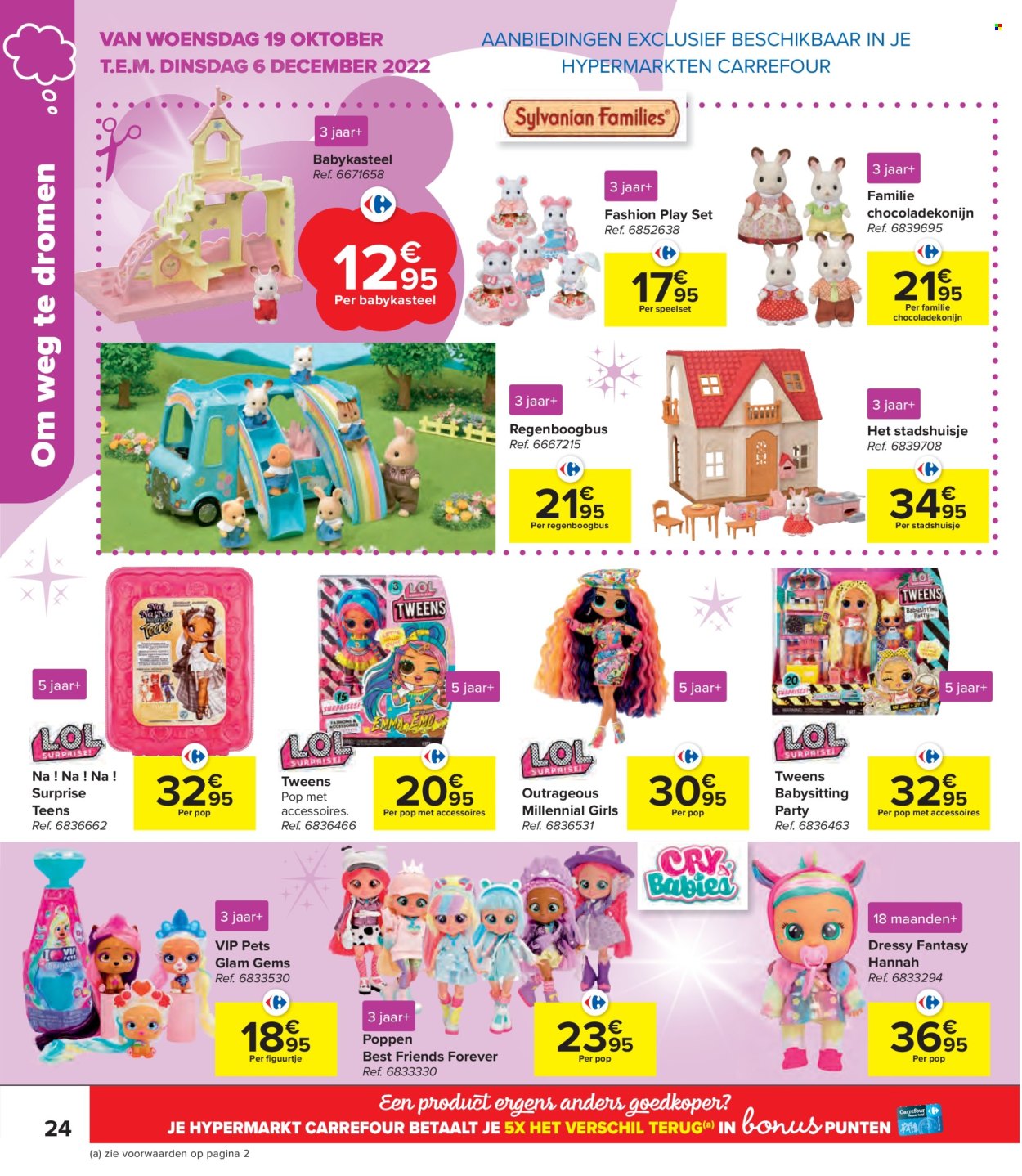 Catalogue Carrefour hypermarkt - 19.10.2022 - 6.12.2022. Page 24.