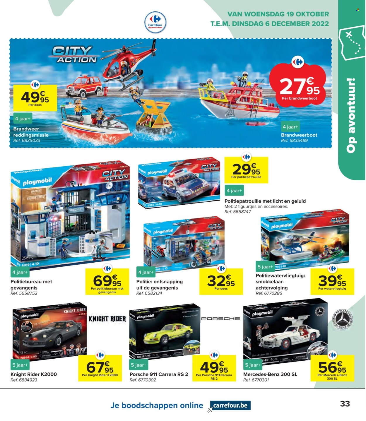 Catalogue Carrefour hypermarkt - 19.10.2022 - 6.12.2022. Page 33.