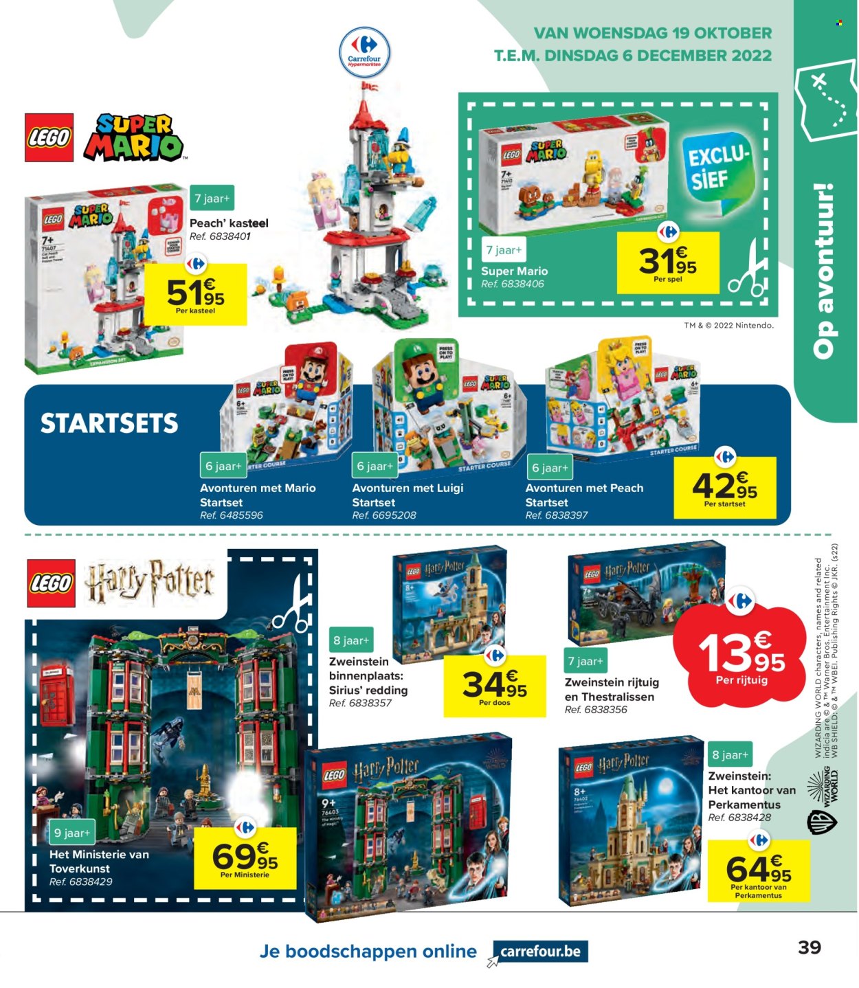 Catalogue Carrefour hypermarkt - 19.10.2022 - 6.12.2022. Page 39.