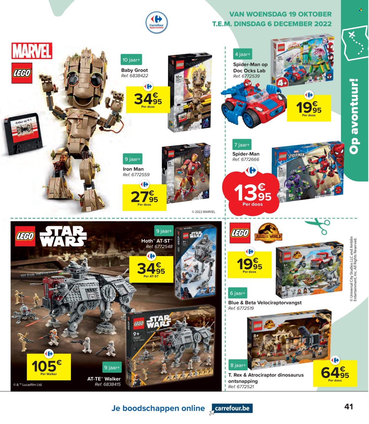 Catalogue Carrefour hypermarkt - 19.10.2022 - 6.12.2022. Page 41.
