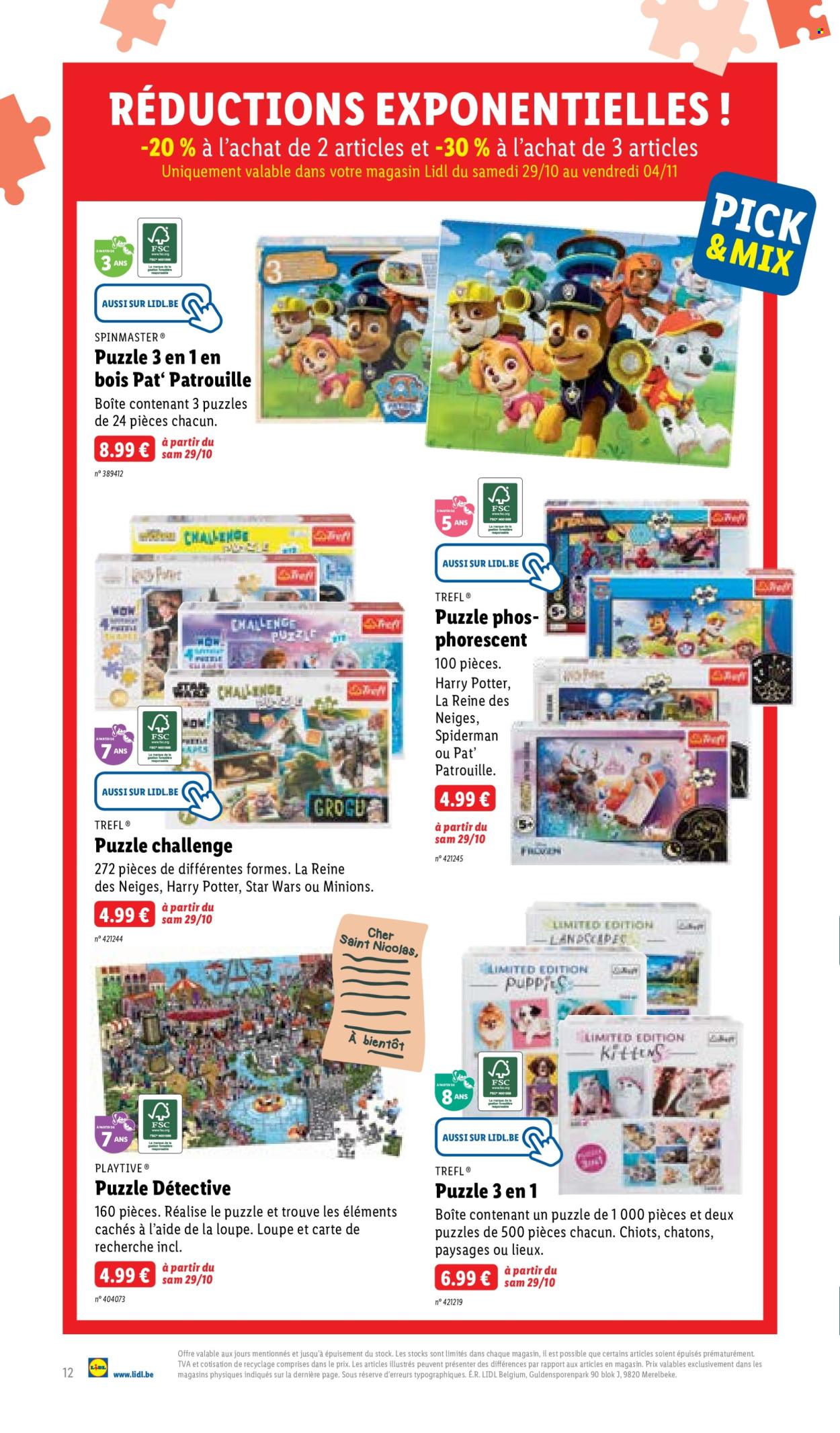 Catalogue Lidl. Page 12.