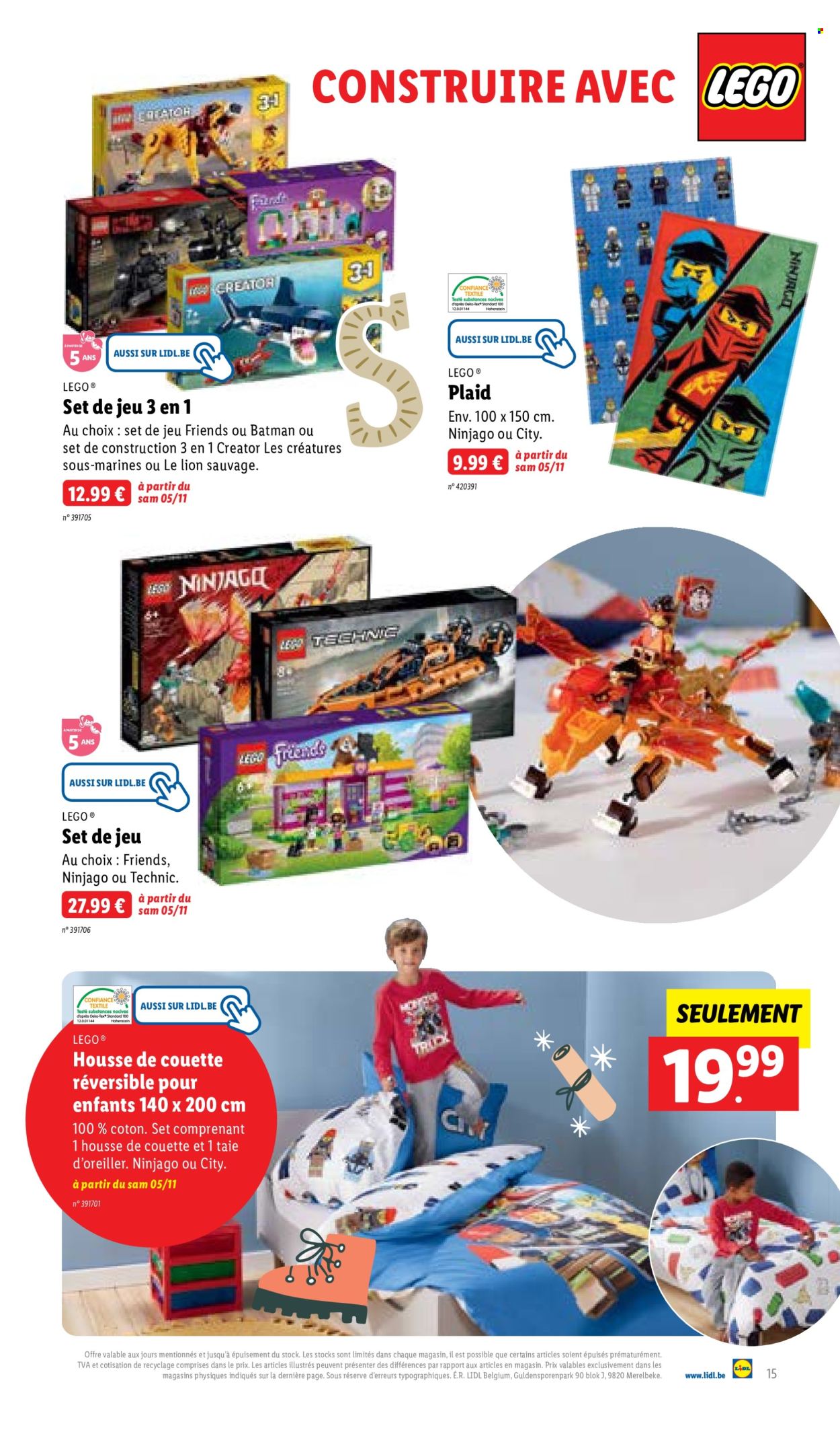 Catalogue Lidl. Page 15.