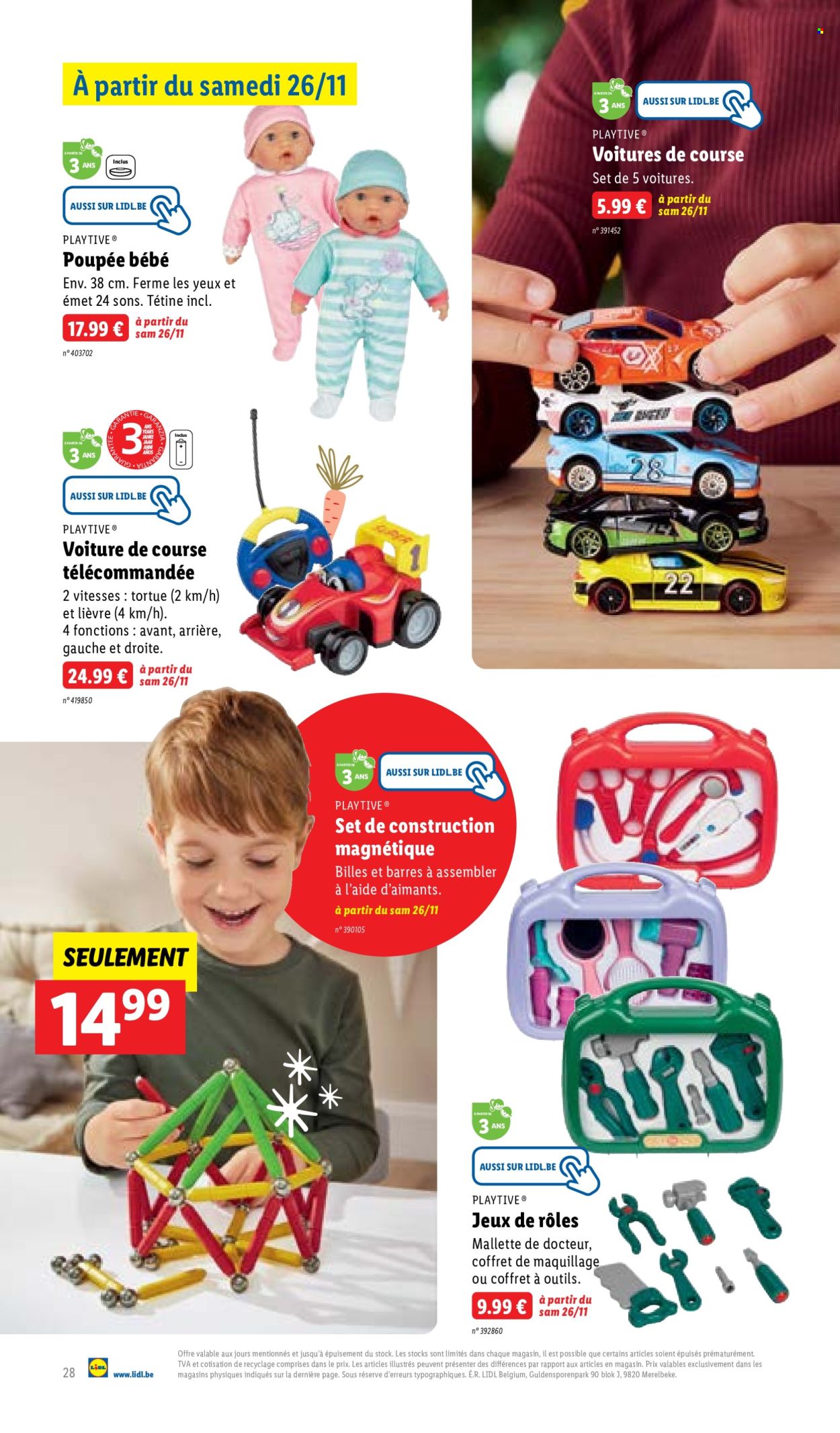Catalogue Lidl. Page 28.