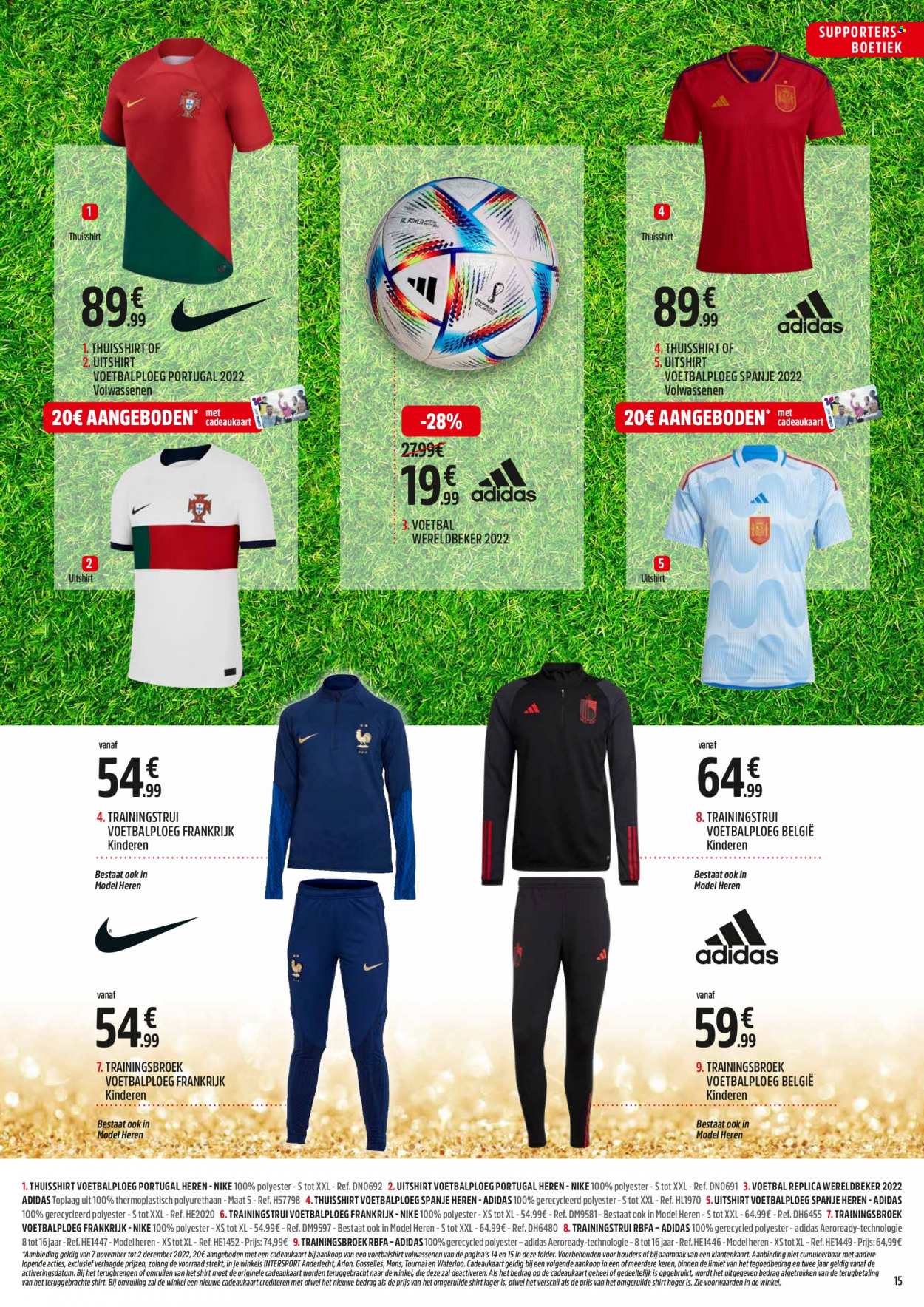 Catalogue Intersport - 7.11.2022 - 2.12.2022. Page 15.