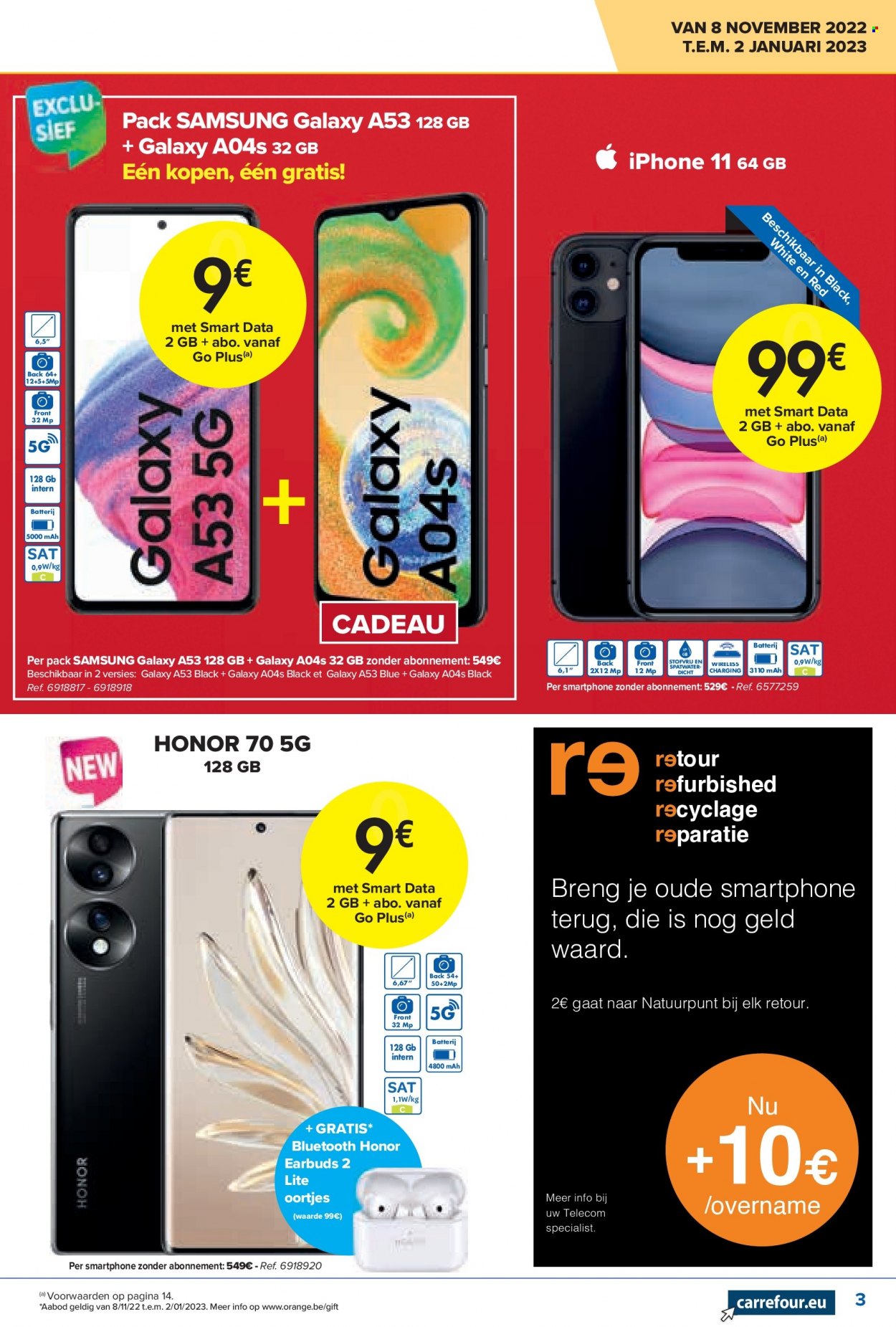Catalogue Carrefour hypermarkt - 8.11.2022 - 2.1.2023. Page 3.