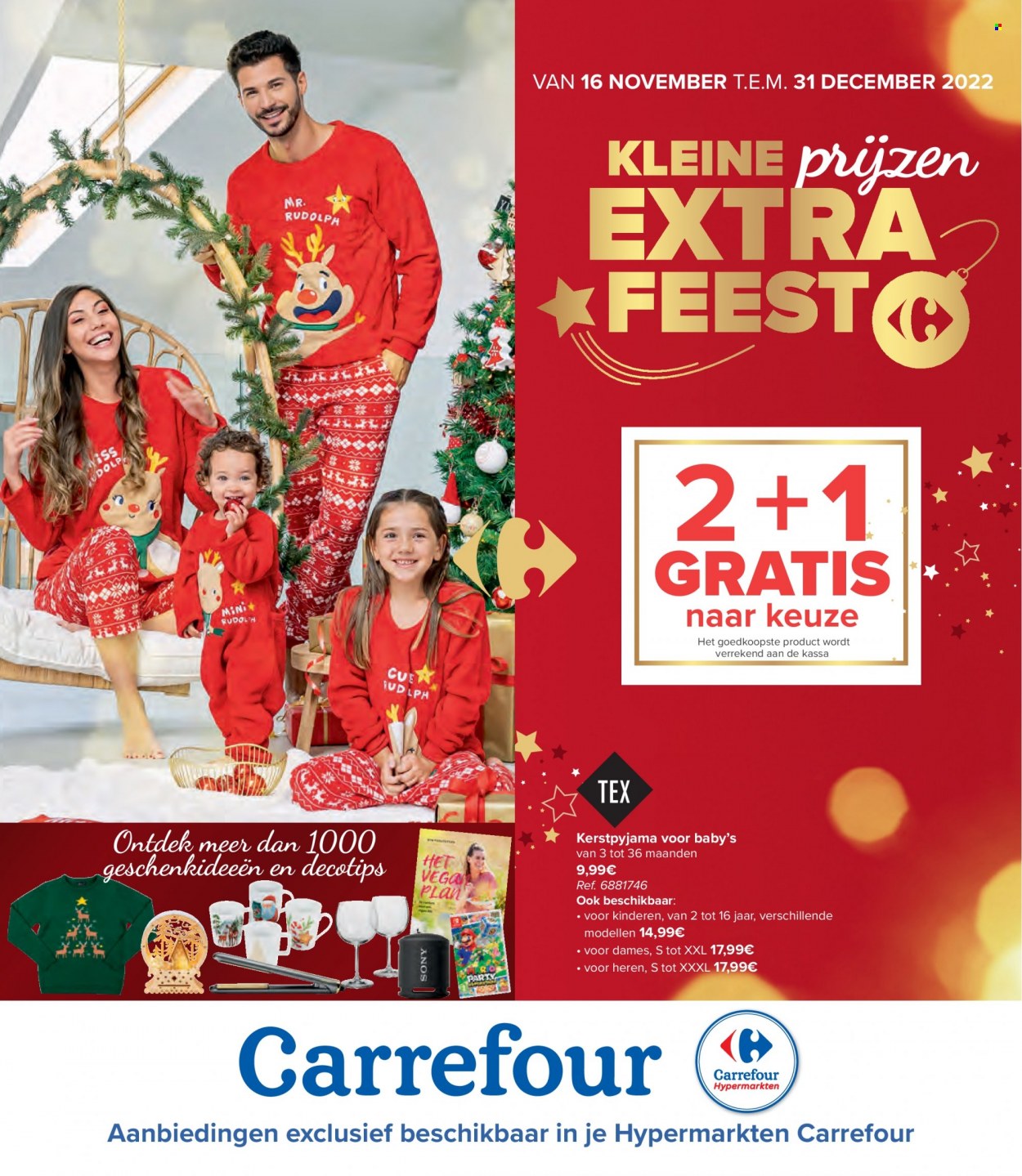 Catalogue Carrefour hypermarkt - 16.11.2022 - 31.12.2022. Page 1.