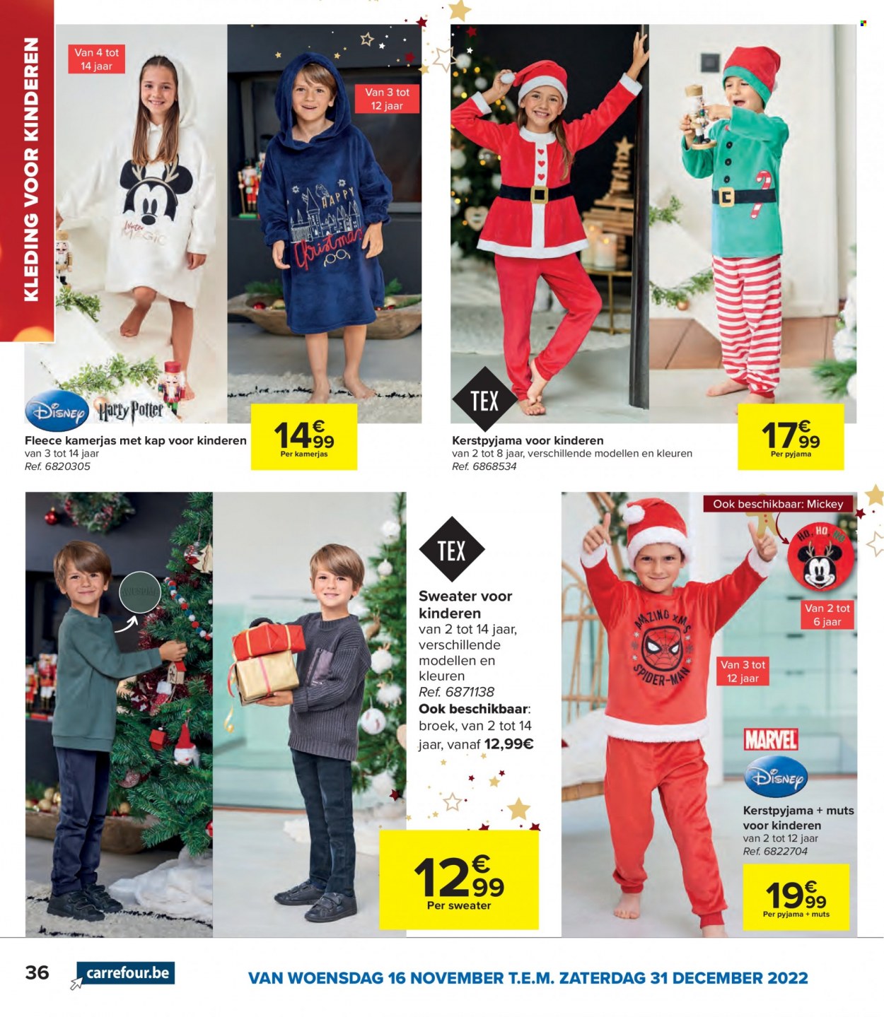 Catalogue Carrefour hypermarkt - 16.11.2022 - 31.12.2022. Page 36.