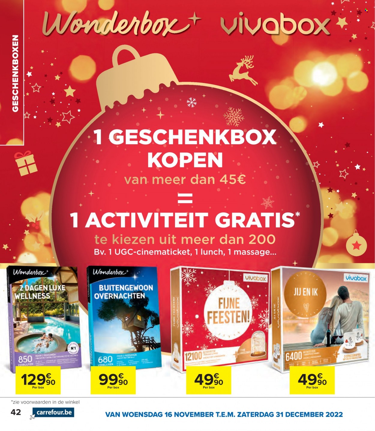 Catalogue Carrefour hypermarkt - 16.11.2022 - 31.12.2022. Page 42.