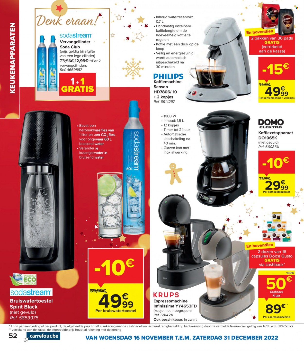 Catalogue Carrefour hypermarkt - 16.11.2022 - 31.12.2022. Page 52.
