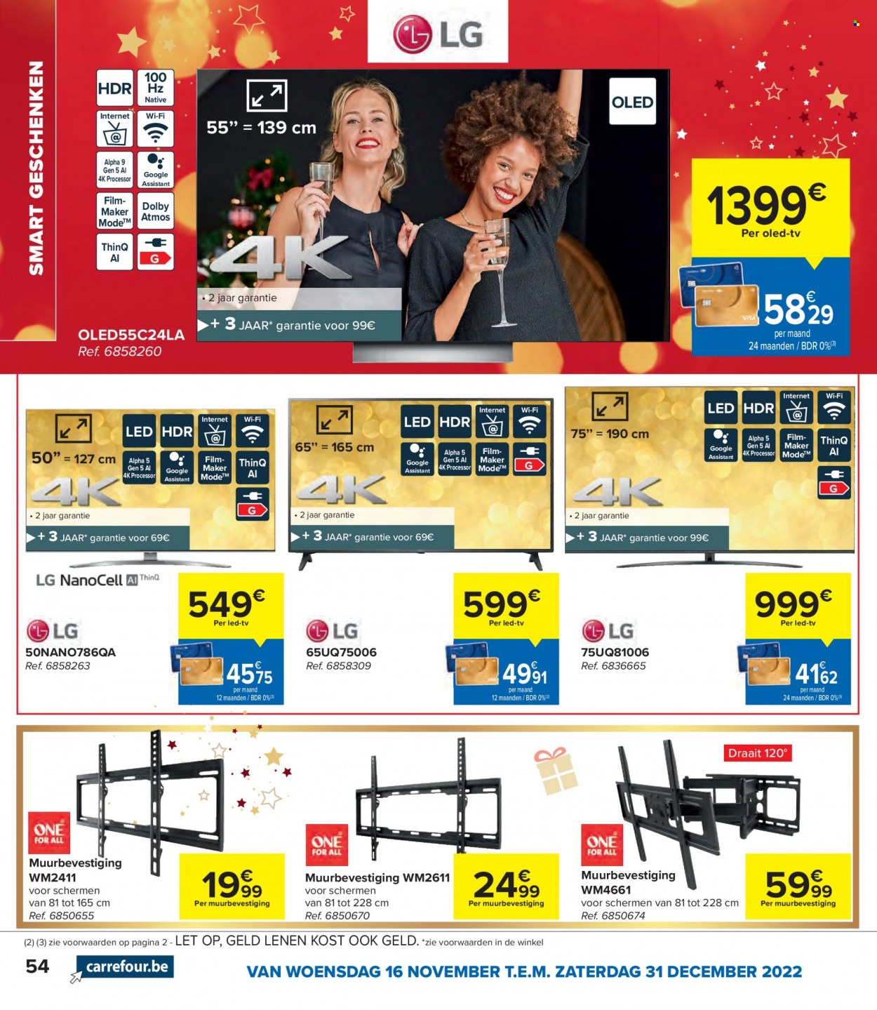 Catalogue Carrefour hypermarkt - 16.11.2022 - 31.12.2022. Page 54.