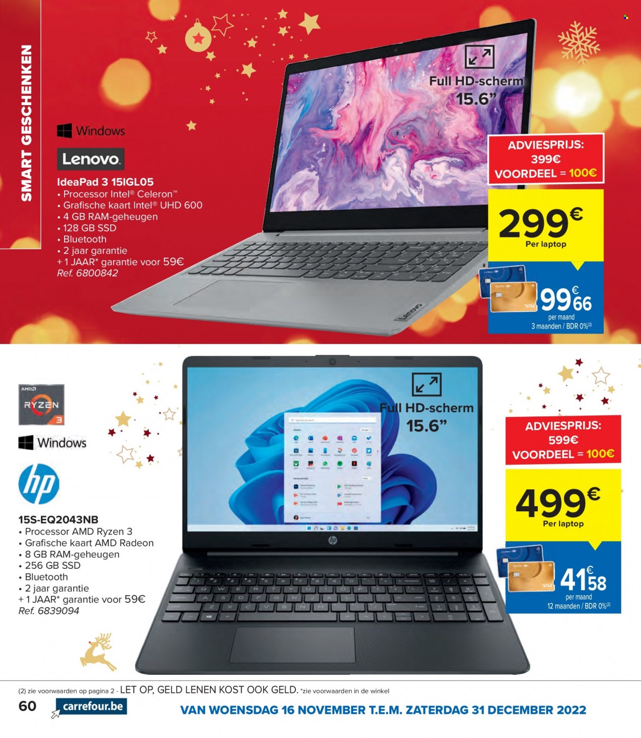 Catalogue Carrefour hypermarkt - 16.11.2022 - 31.12.2022. Page 60.