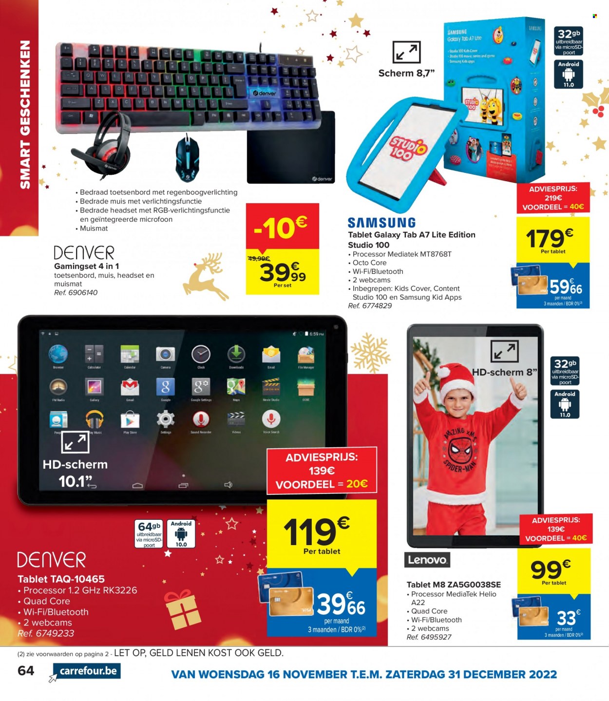 Catalogue Carrefour hypermarkt - 16.11.2022 - 31.12.2022. Page 64.