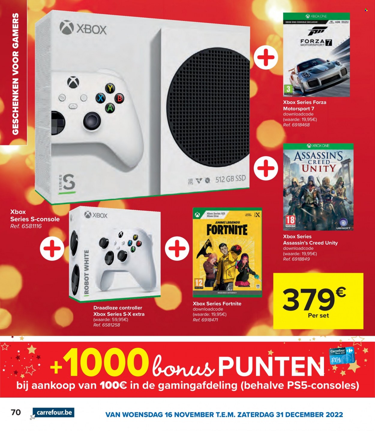 Catalogue Carrefour hypermarkt - 16.11.2022 - 31.12.2022. Page 70.