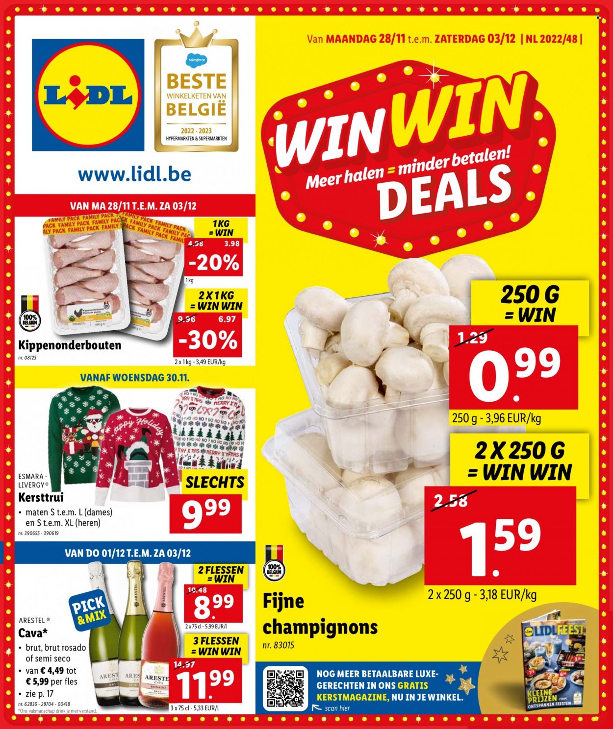 Catalogue Lidl - 28.11.2022 - 3.12.2022. Page 1.