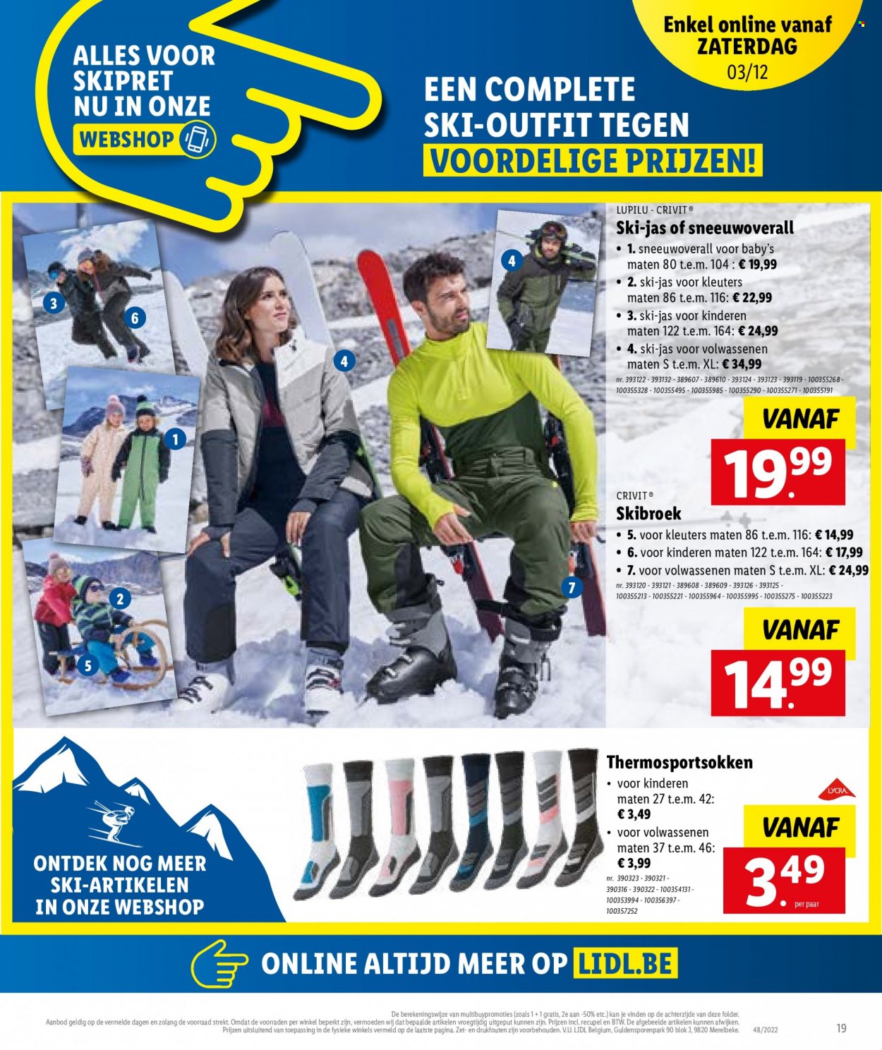 Catalogue Lidl - 28.11.2022 - 3.12.2022. Page 19.