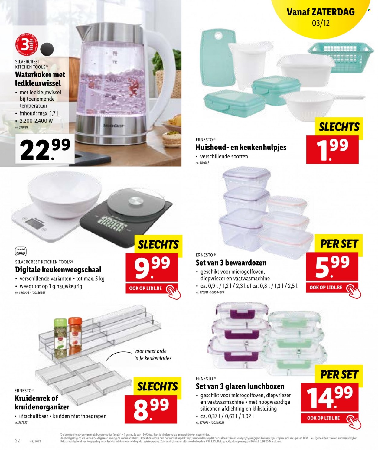 Catalogue Lidl - 28.11.2022 - 3.12.2022. Page 22.