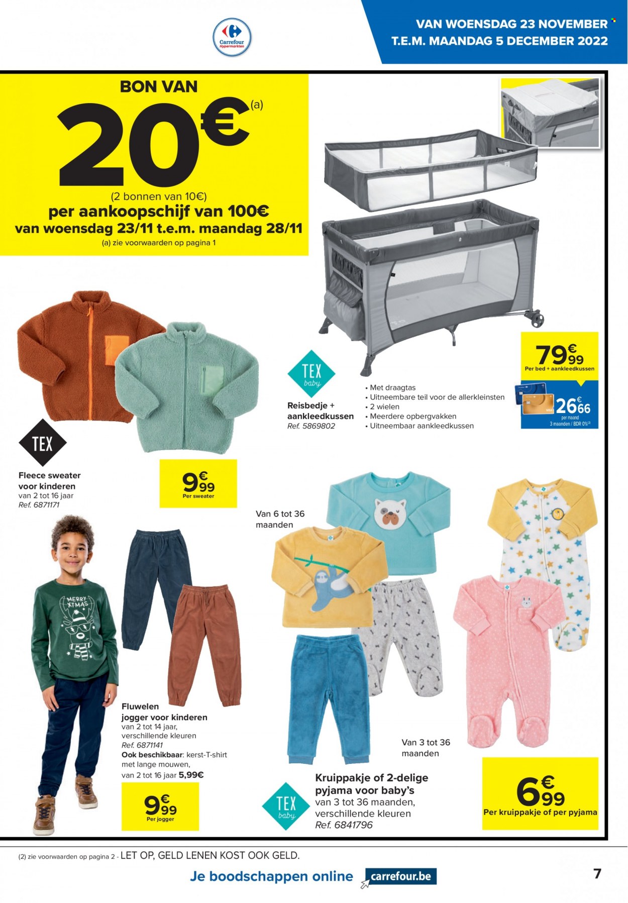 Catalogue Carrefour hypermarkt - 23.11.2022 - 5.12.2022. Page 7.