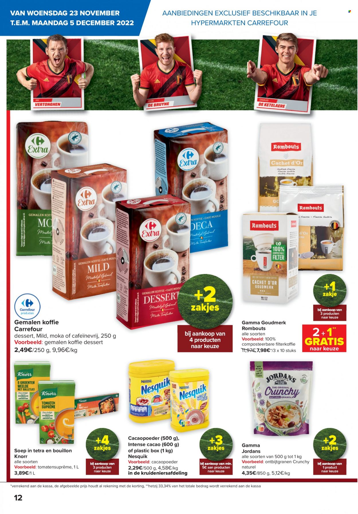 Catalogue Carrefour hypermarkt - 23.11.2022 - 5.12.2022. Page 12.