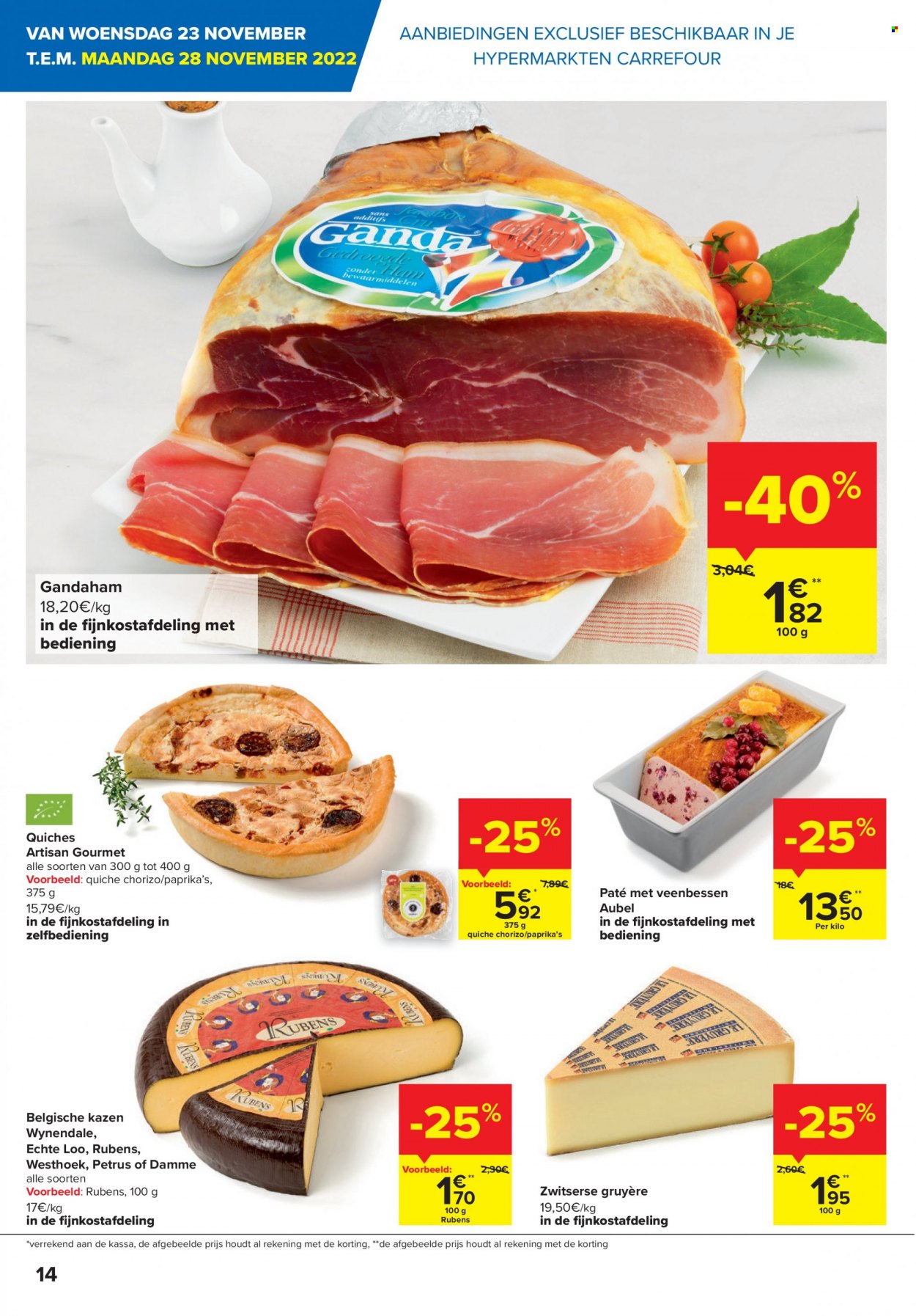 Carrefour hypermarkt-aanbieding  - 23.11.2022 - 5.12.2022. Pagina 14.