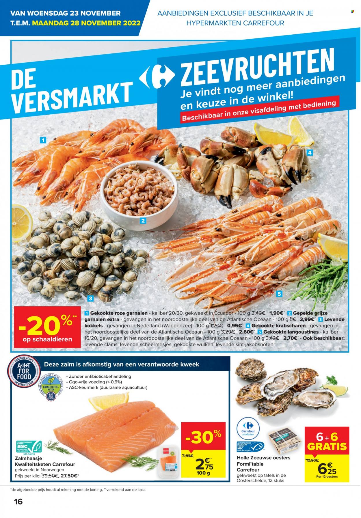 Carrefour hypermarkt-aanbieding  - 23.11.2022 - 5.12.2022. Pagina 16.