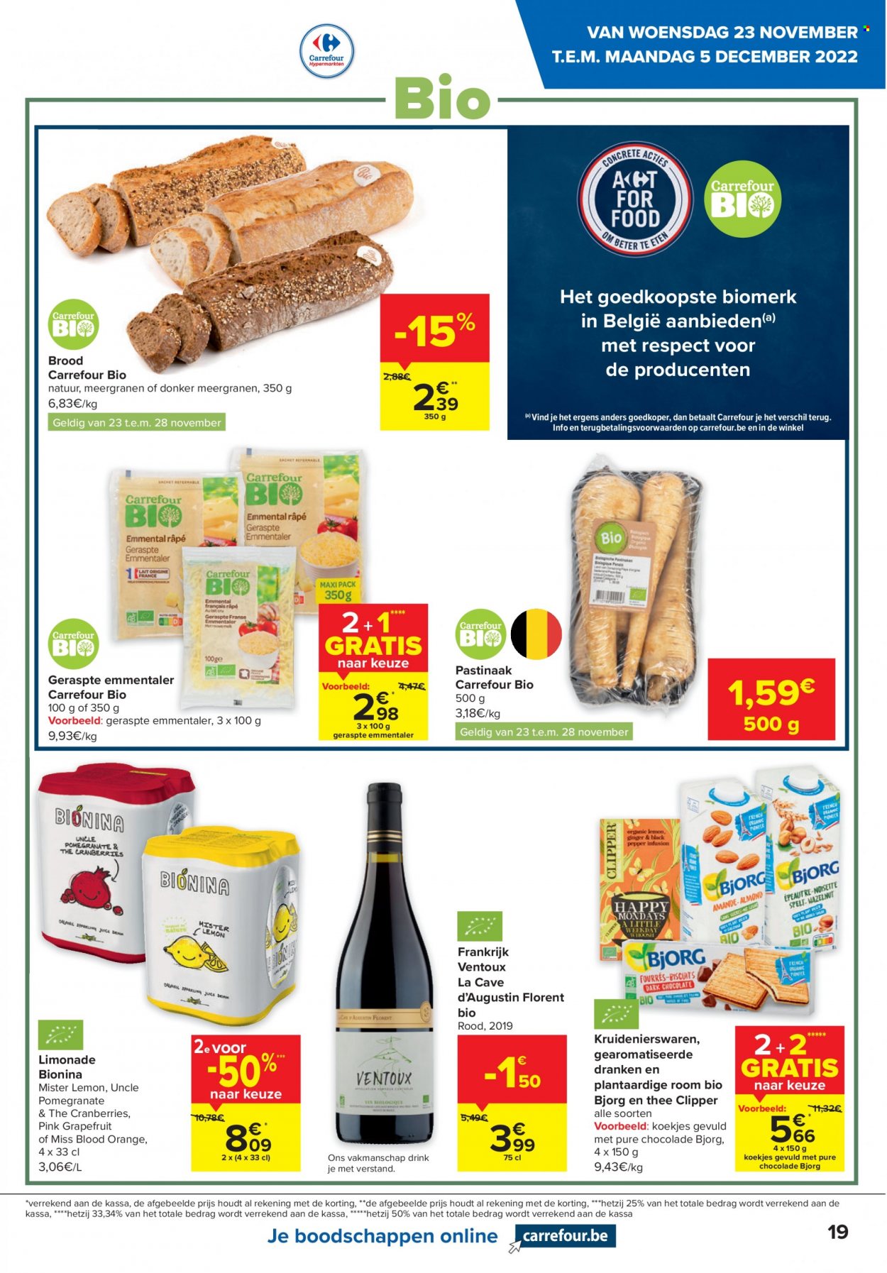 Carrefour hypermarkt-aanbieding  - 23.11.2022 - 5.12.2022. Pagina 19.
