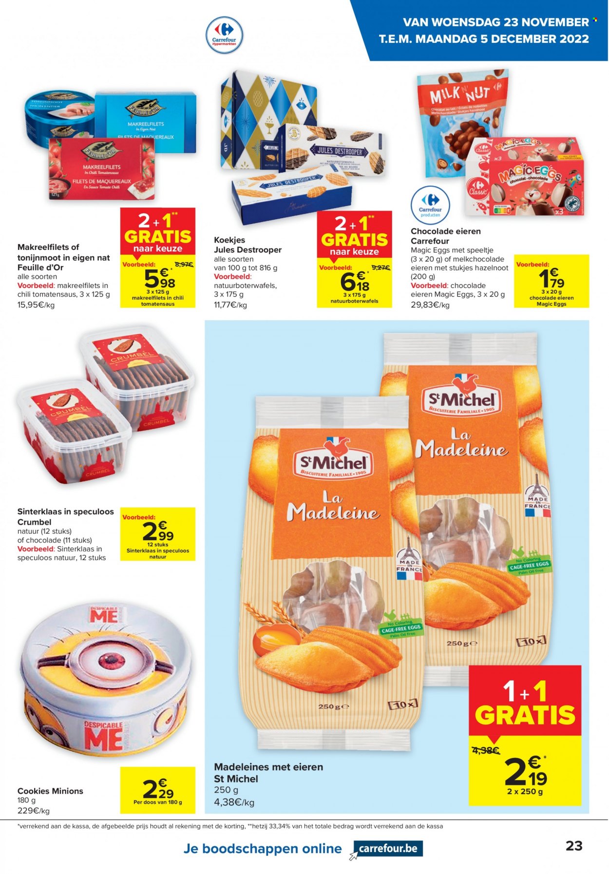 Carrefour hypermarkt-aanbieding  - 23.11.2022 - 5.12.2022. Pagina 23.