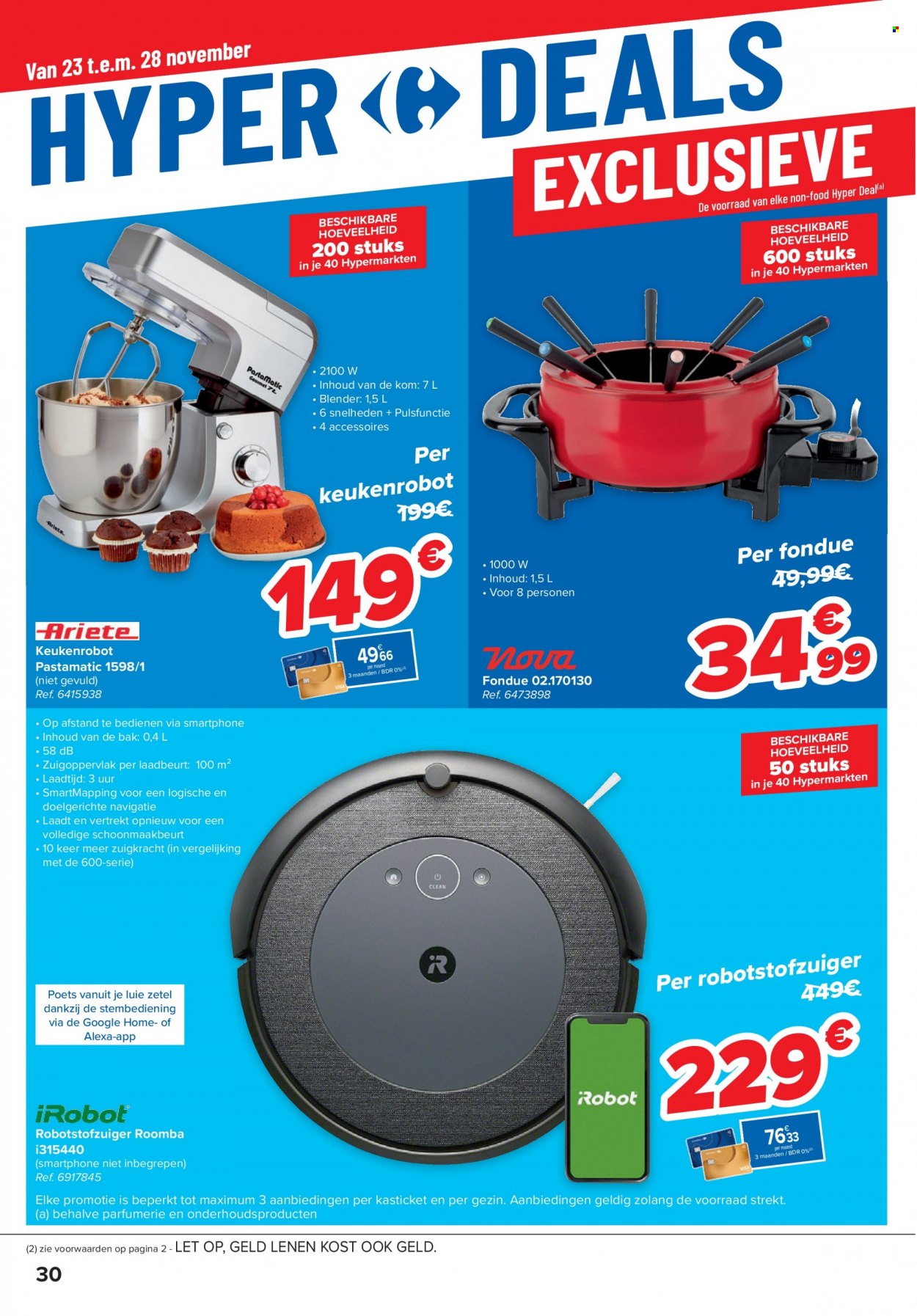 Catalogue Carrefour hypermarkt - 23.11.2022 - 5.12.2022. Page 30.
