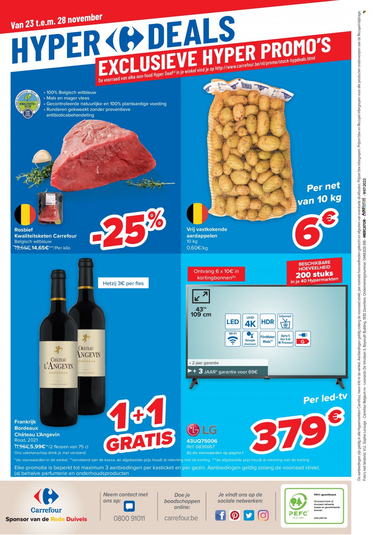 Carrefour hypermarkt-aanbieding  - 23.11.2022 - 5.12.2022. Pagina 32.