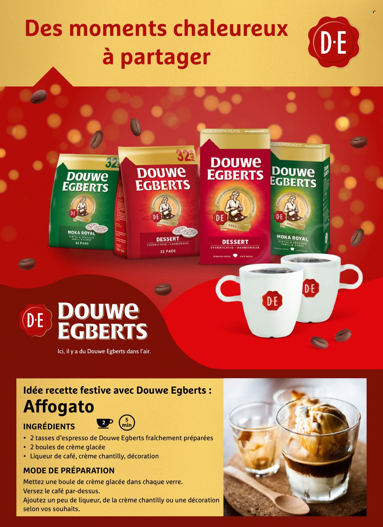 Lidl-aanbieding -  producten in de aanbieding - crème, Douwe Egberts, koffie, Espresso, liqueur. Pagina 11.