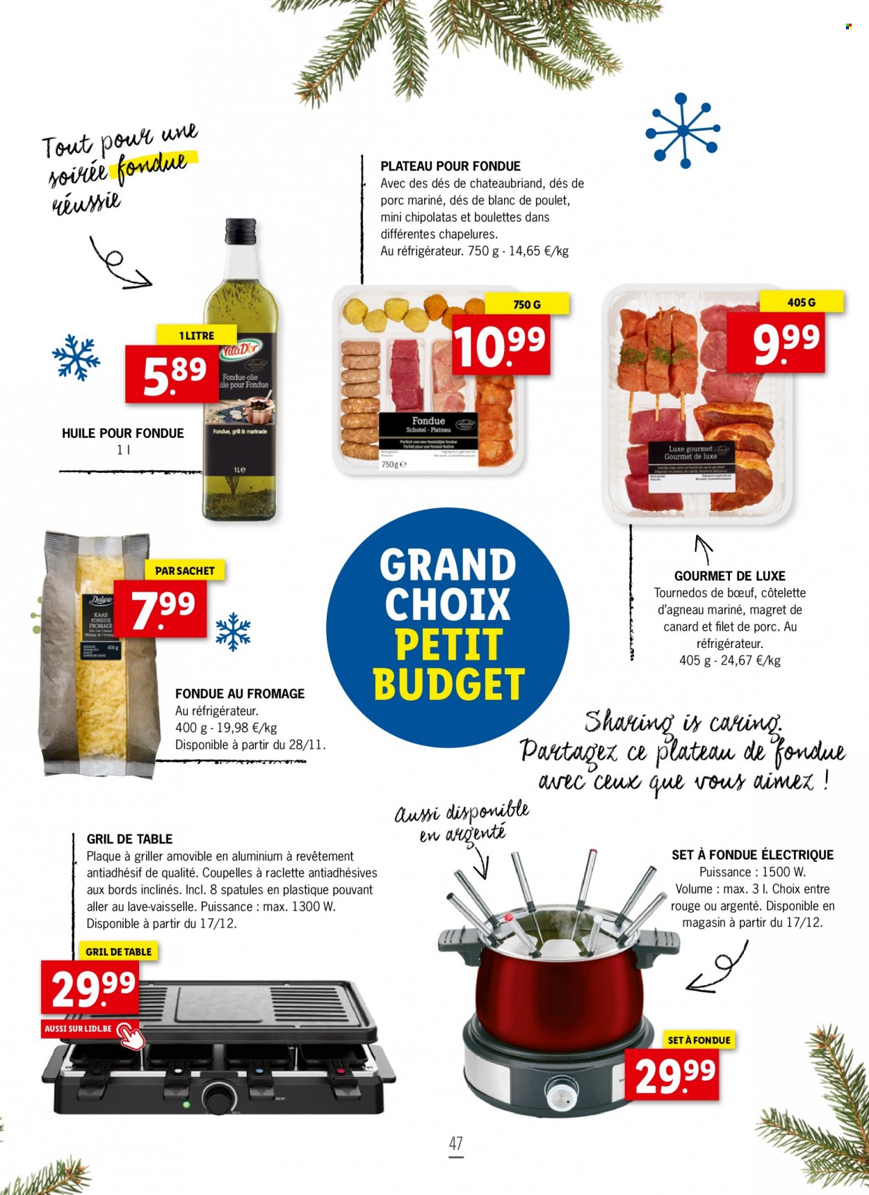 Catalogue Lidl. Page 47.
